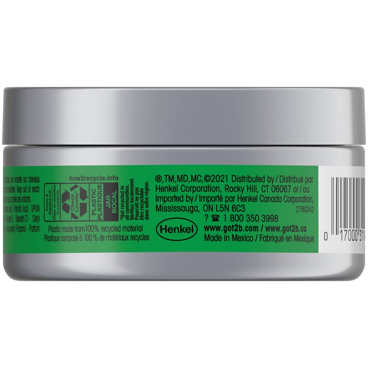 Schwarzkopf Got 2B Daring Texturizing Clay 2 Ounce