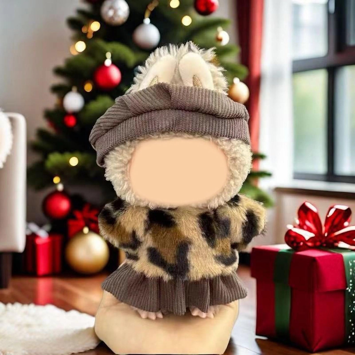 6-Pack 17cm Doll Clothes Set with Hats & Accessories – Luxury Designer Outfits for Dress-Up, Cute Unique Style (Dolls Not Included)