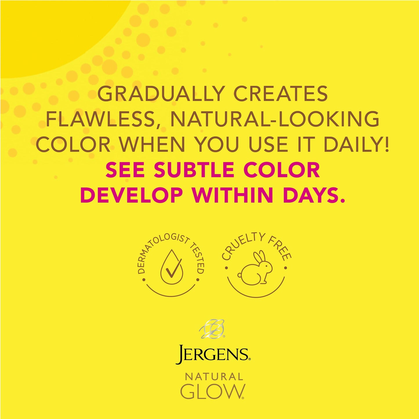 Jergens Natural Glow Face Self Tanner SPF 20, Oil-Free Daily Moisturizer for Medium to Deep Skin, Sunless Tan & UV Protection, 2 Oz (2 Pack)