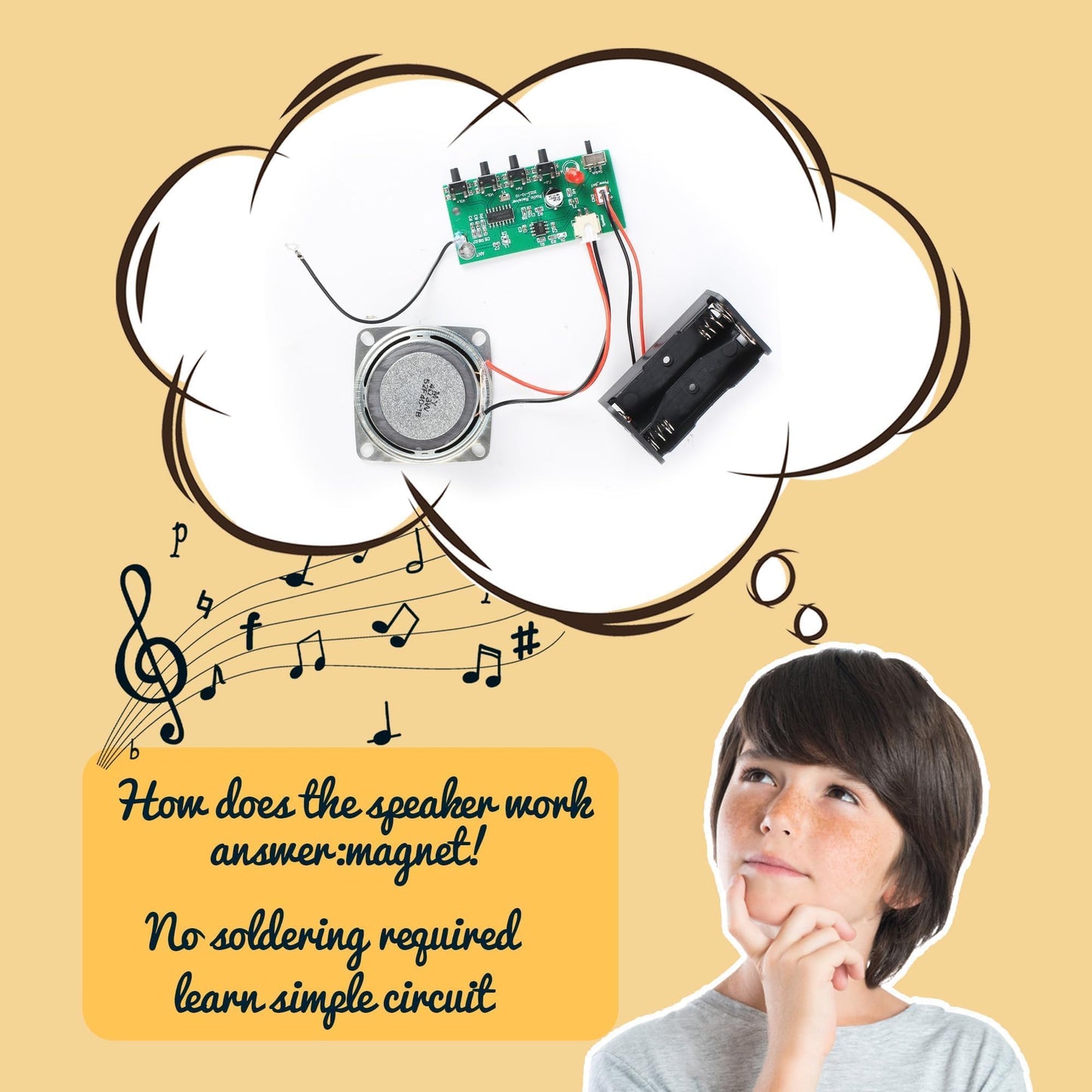 STEM Science Kits for Kids & Teens 8-16 – DIY FM Radio & Snap Circuit Electronics Projects – Educational STEM Toys for Boys & Girls