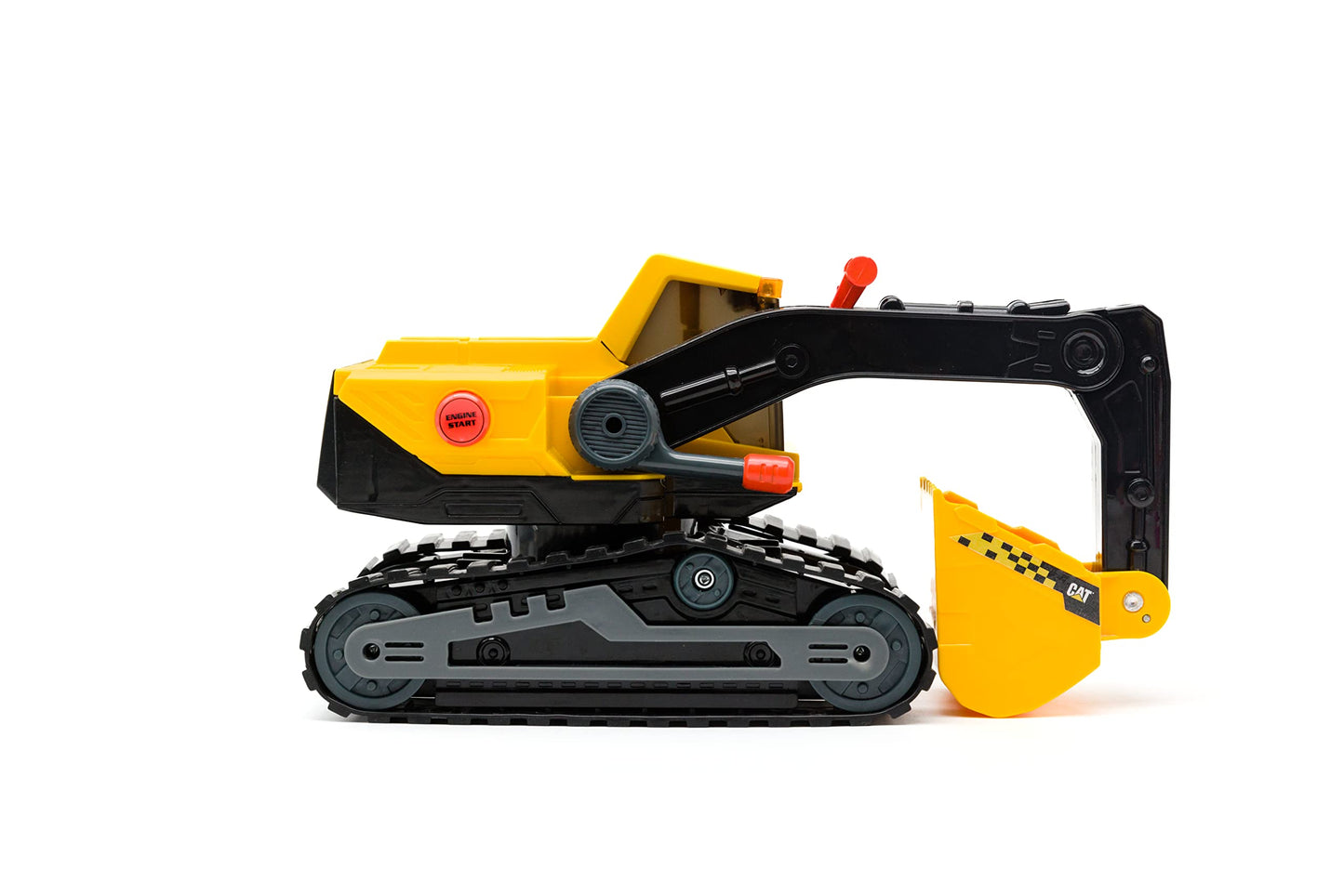 CAT Construction Toys, CAT Construction 11.5" Power Haulers 2.0 Excavator, Lights and Sounds, Ages 3 and up