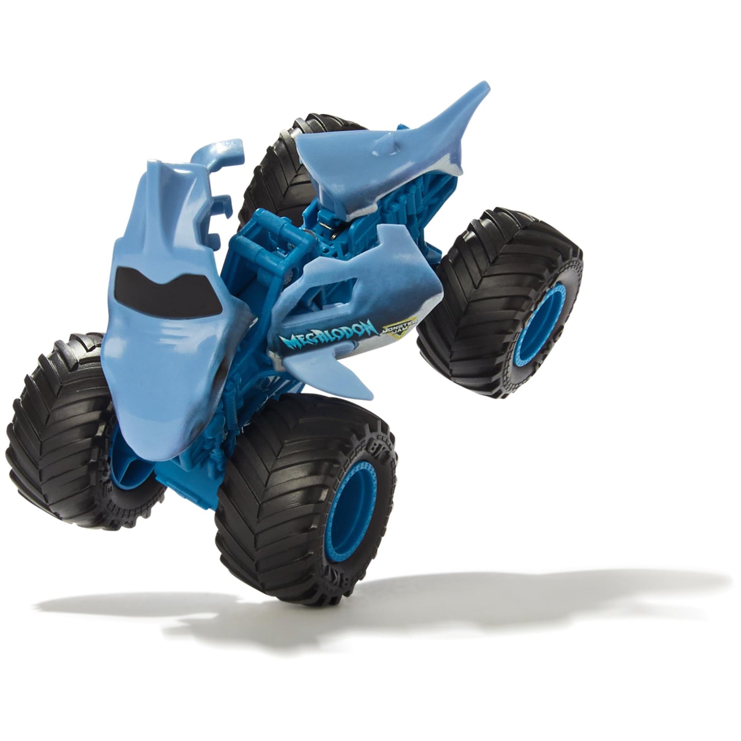 Monster Jam 2-Pack Monster Trucks – Megalodon & El Toro Loco, 1:64 Die-Cast, Repairable, Kids Toys for Ages 3+