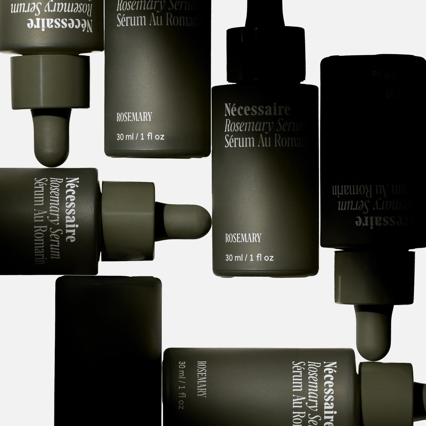 Nécessaire Rosemary Serum for Fuller, Denser Hair | 70% Rosemary + 5% Capixyl™ | Supports Thicker, Healthier Hair | Vegan, No Residue | 1 fl oz