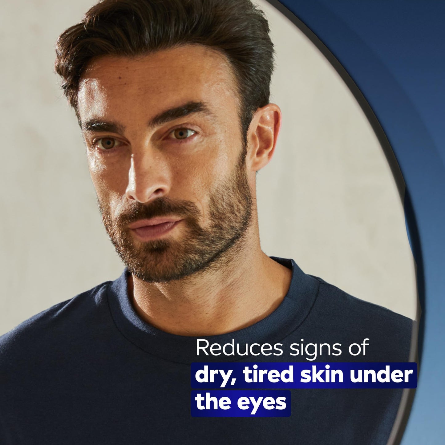 NIVEA MEN Age Defense Eye Cream with Hyaluronic Acid – 24H Hydrating Under-Eye Cream for Men, Reduces Crow’s Feet, Fine Lines & Dark Circles, 0.5oz