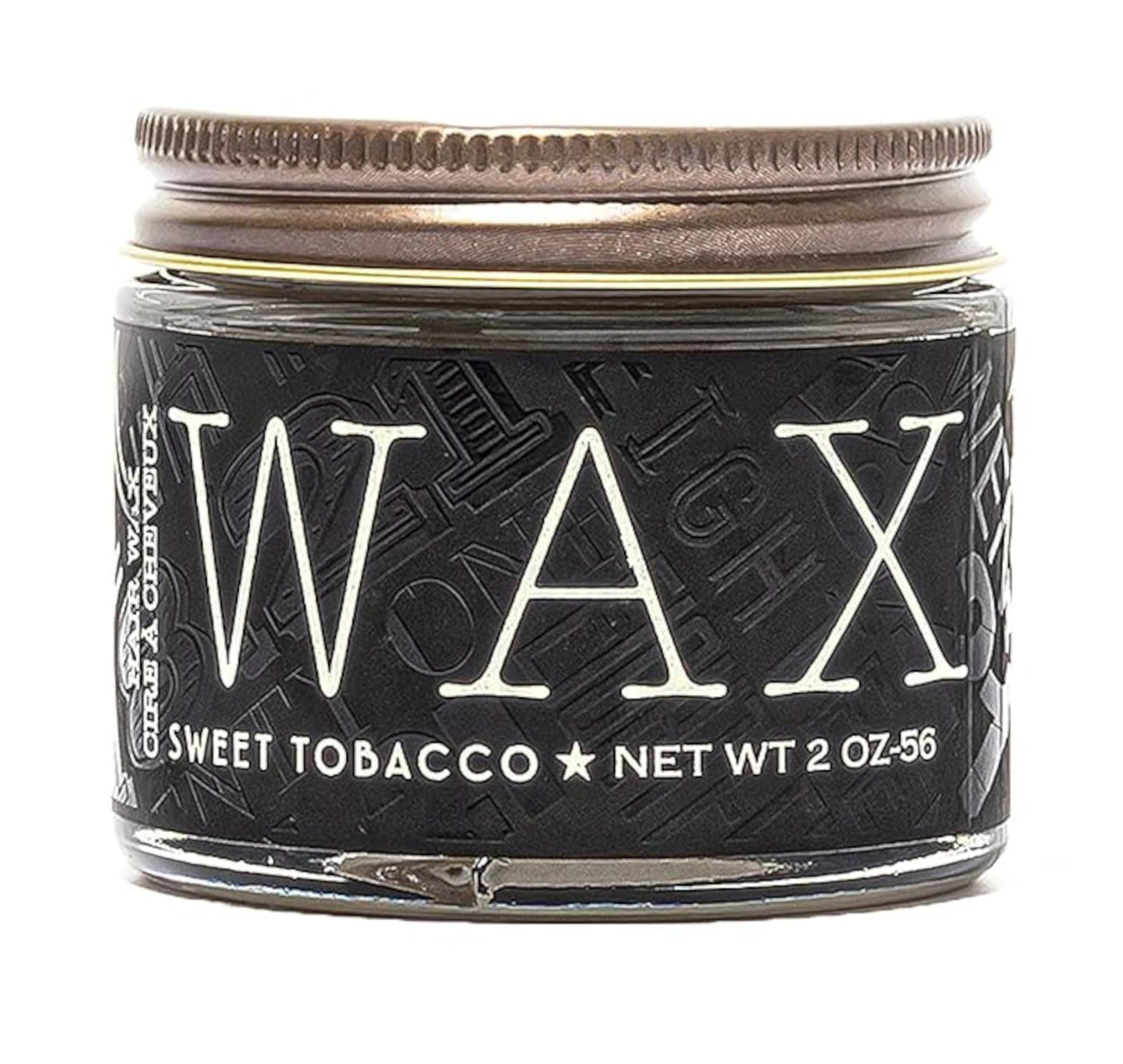 18.21 Man Made Hair Styling Product, 2oz. Original Sweet Tobacco Scent in Wax with Low Shine Finish