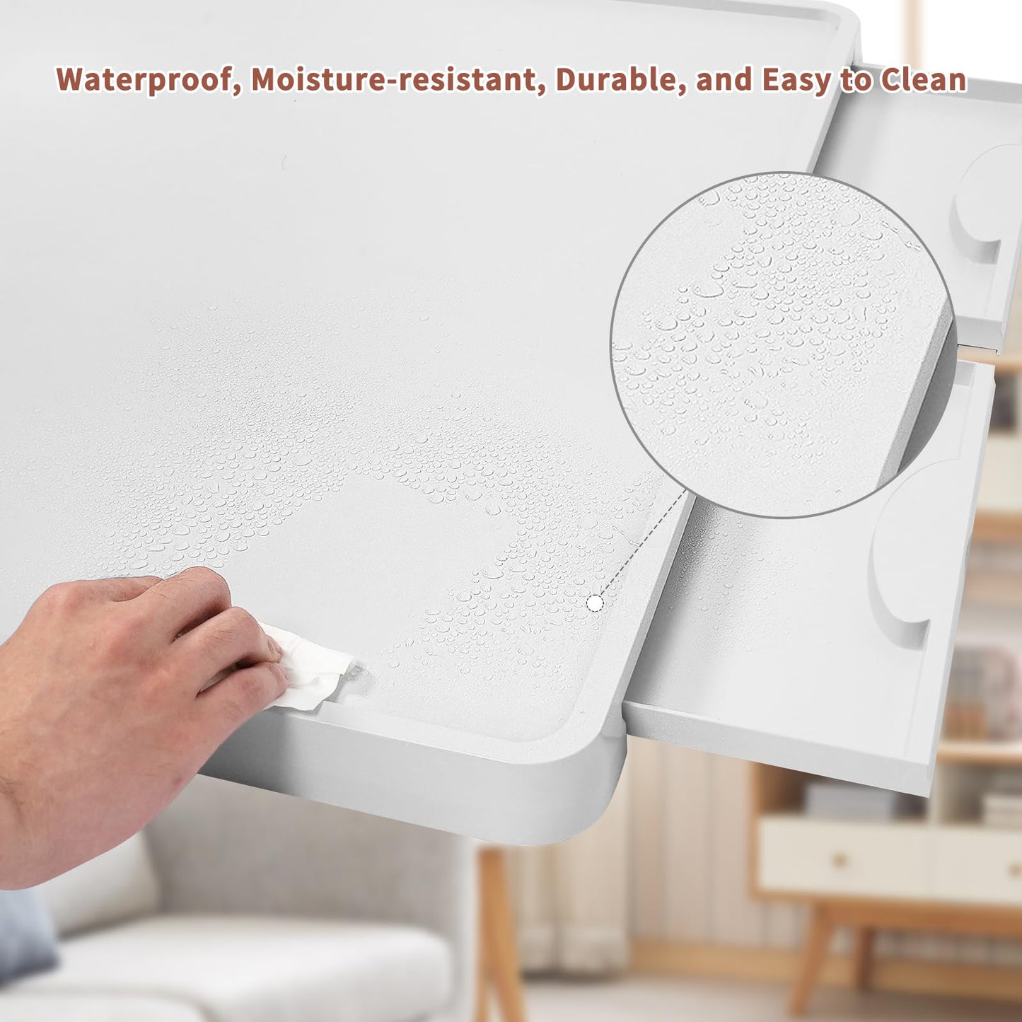 BuilderButler 1500-Piece Rotating Puzzle Board – 360° Lazy Susan with 6 Sliding Drawers & Cover, 34.25"x26.38" Portable Puzzle Table, Gift