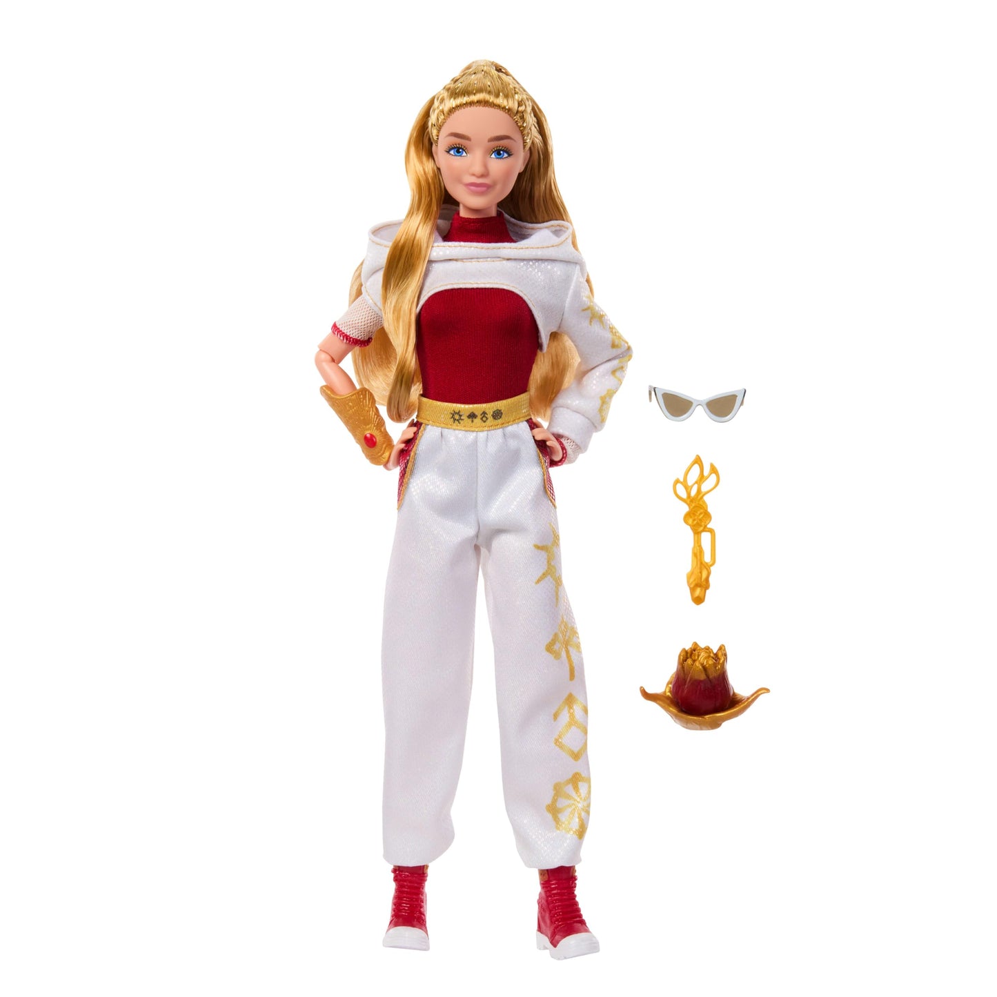 Mattel Disney Zombies 4: Dawn of The Vampires Nova Bright Fashion Doll with Removable Outfit & 5 Accessories, Inspired by The Movie