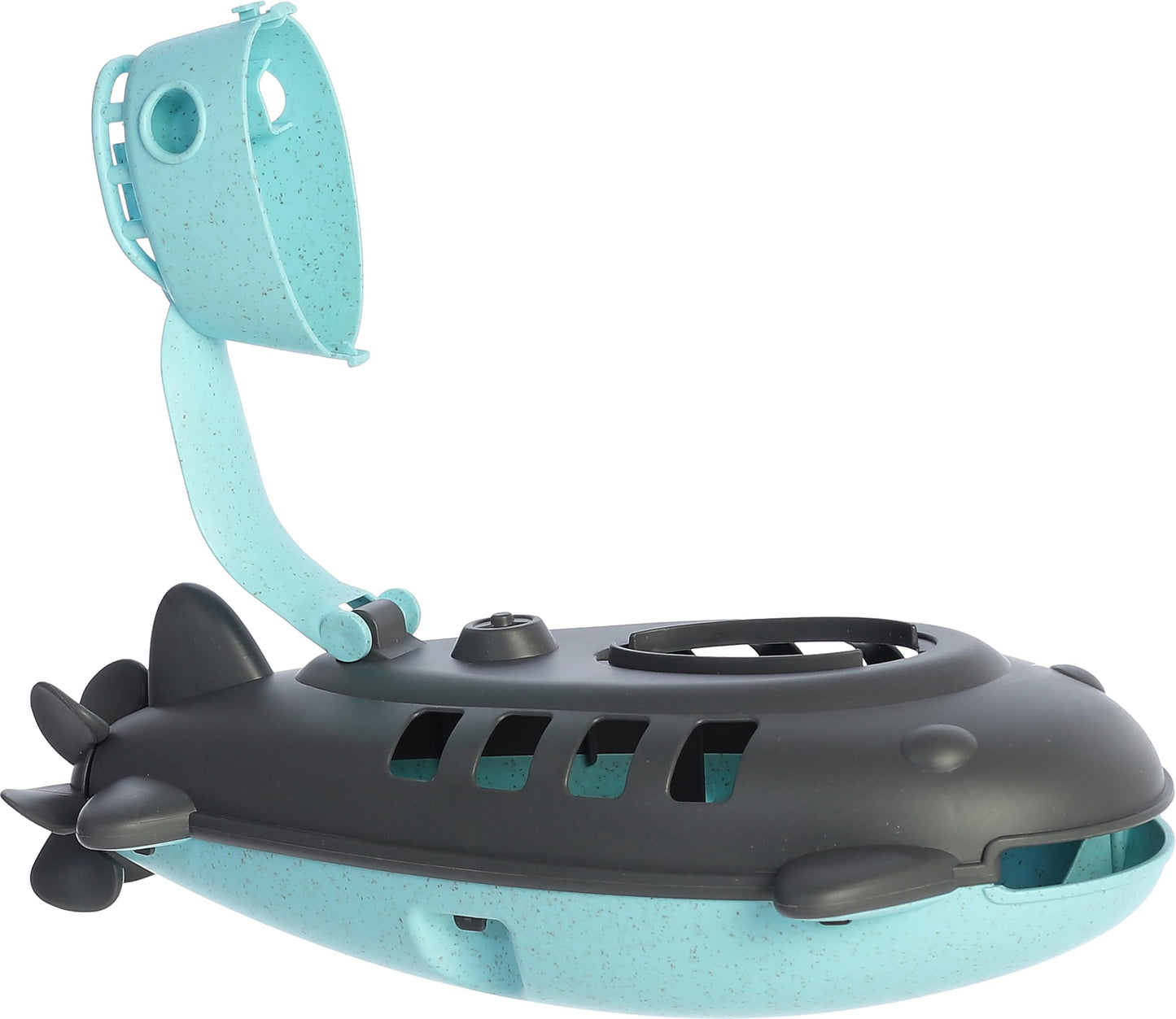 Aurora® Toys Versatile Wheatley™ Submarine Toy - Used to Create Exciting Storylines - for Creative Kids and Parents - Gray & Blue 10 Inches