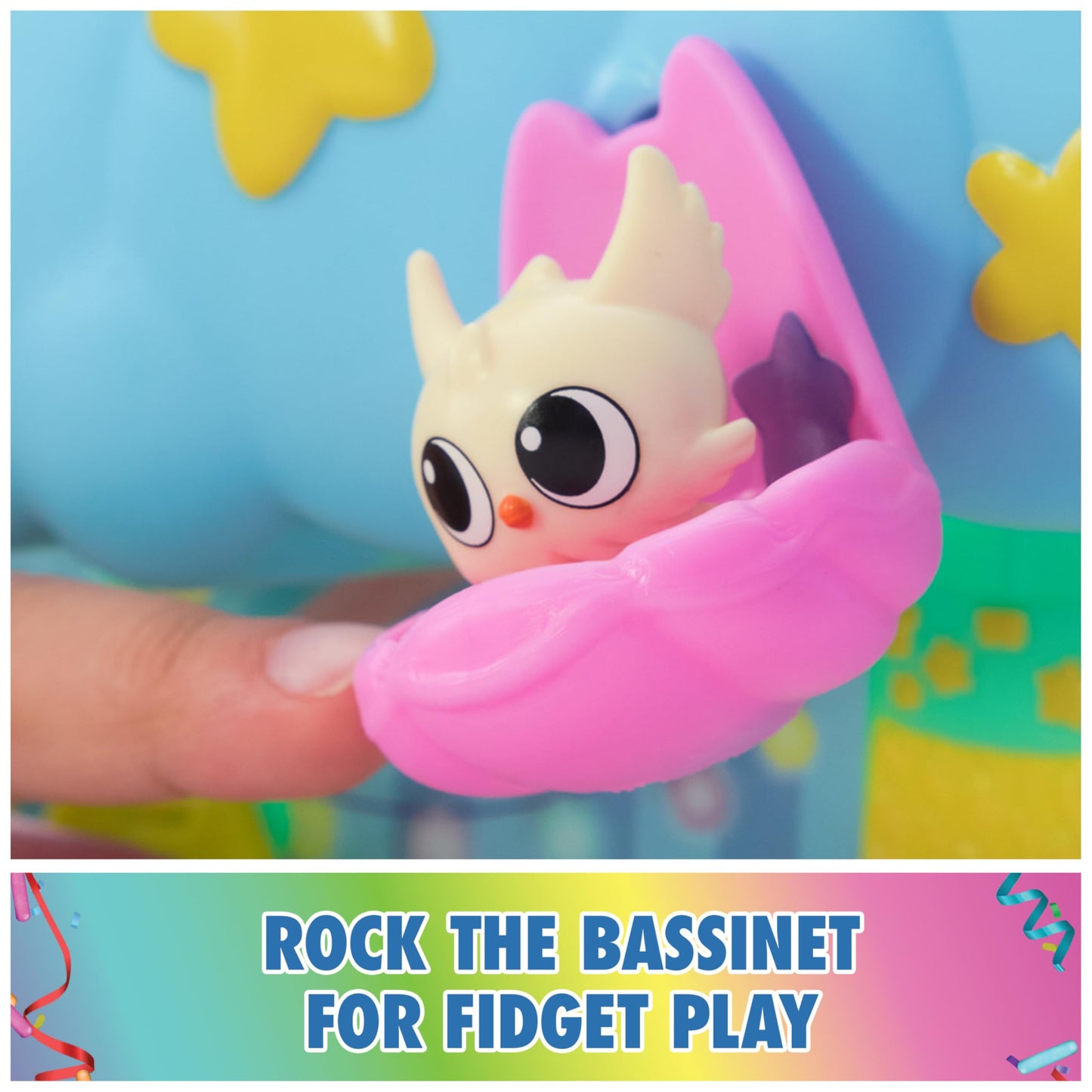 Gabby's Dollhouse Kitty Care Ear Purrfect Playroom – 17-Piece Playset with 4 Figures, Furniture & Accessories for Kids 3+