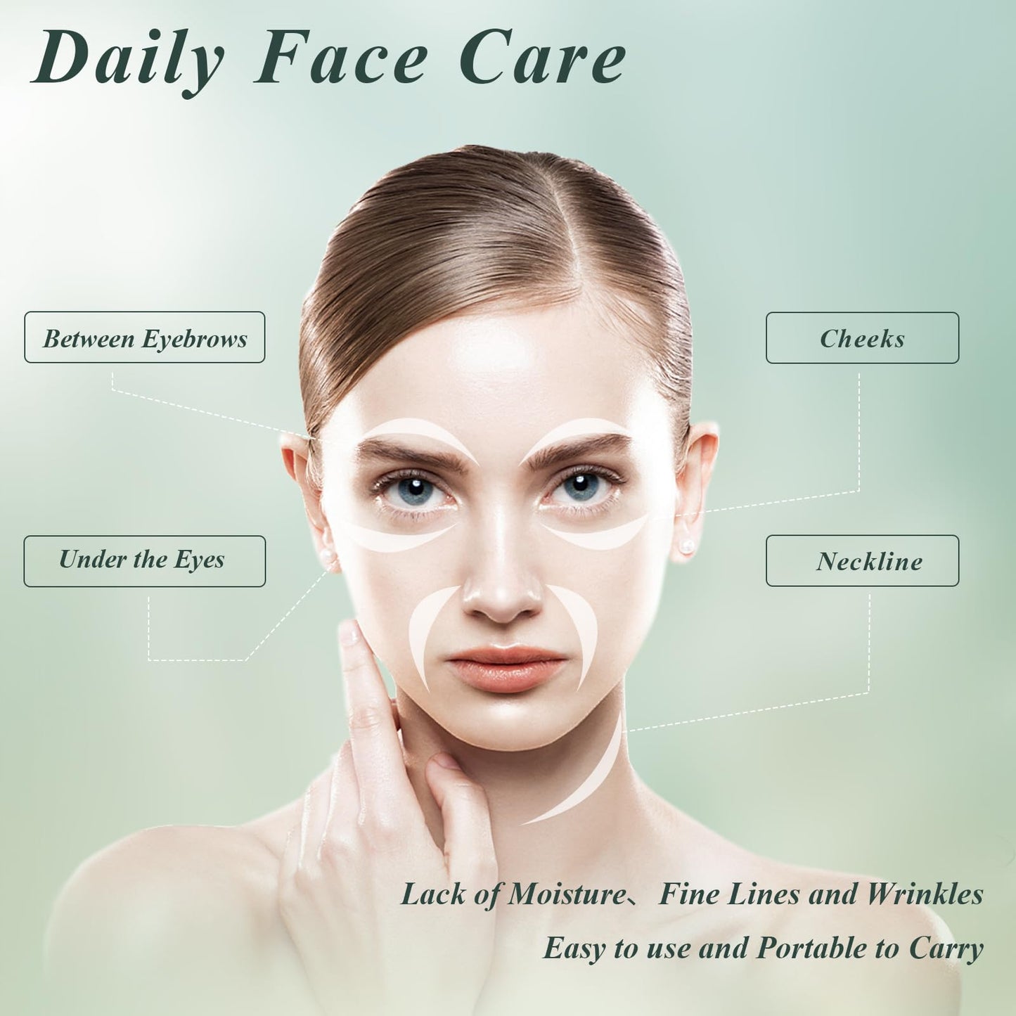 Under Eye Patches – 60 Aloe Vera Masks for Dark Circles, Puffiness, Wrinkles & Fine Lines, Natural Extracts Eye Care Treatment