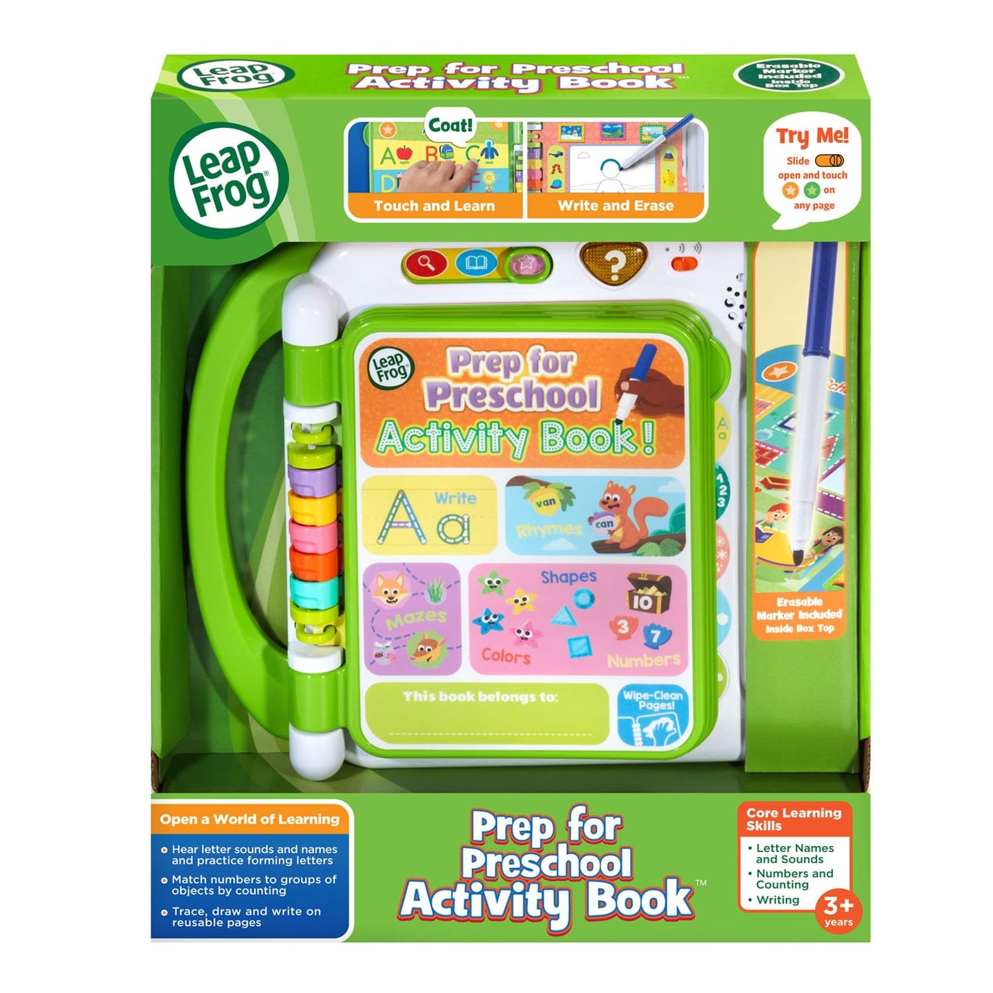 LeapFrog Prep for Preschool Activity Book