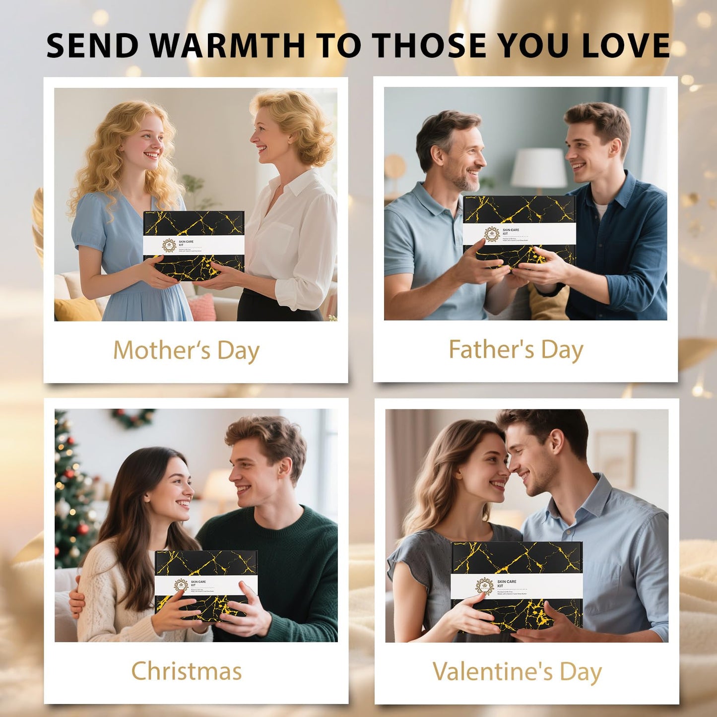 28-Piece Skin Care & Body Set for Women & Men – Face Cream, Bath Oil, Candle, Hyaluronic Serum, Perfect Birthday & Christmas Gift