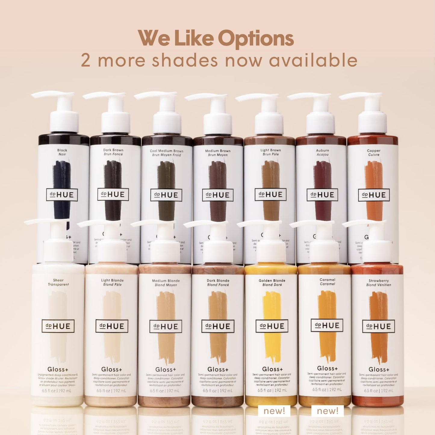 dpHUE Gloss+ Cool Medium Brown - Semi-Permanent Hair Color & Deep Conditioner - Lasts Up to 8 Washes - Vegan, Sulfate & Paraben Free, 6.5 oz