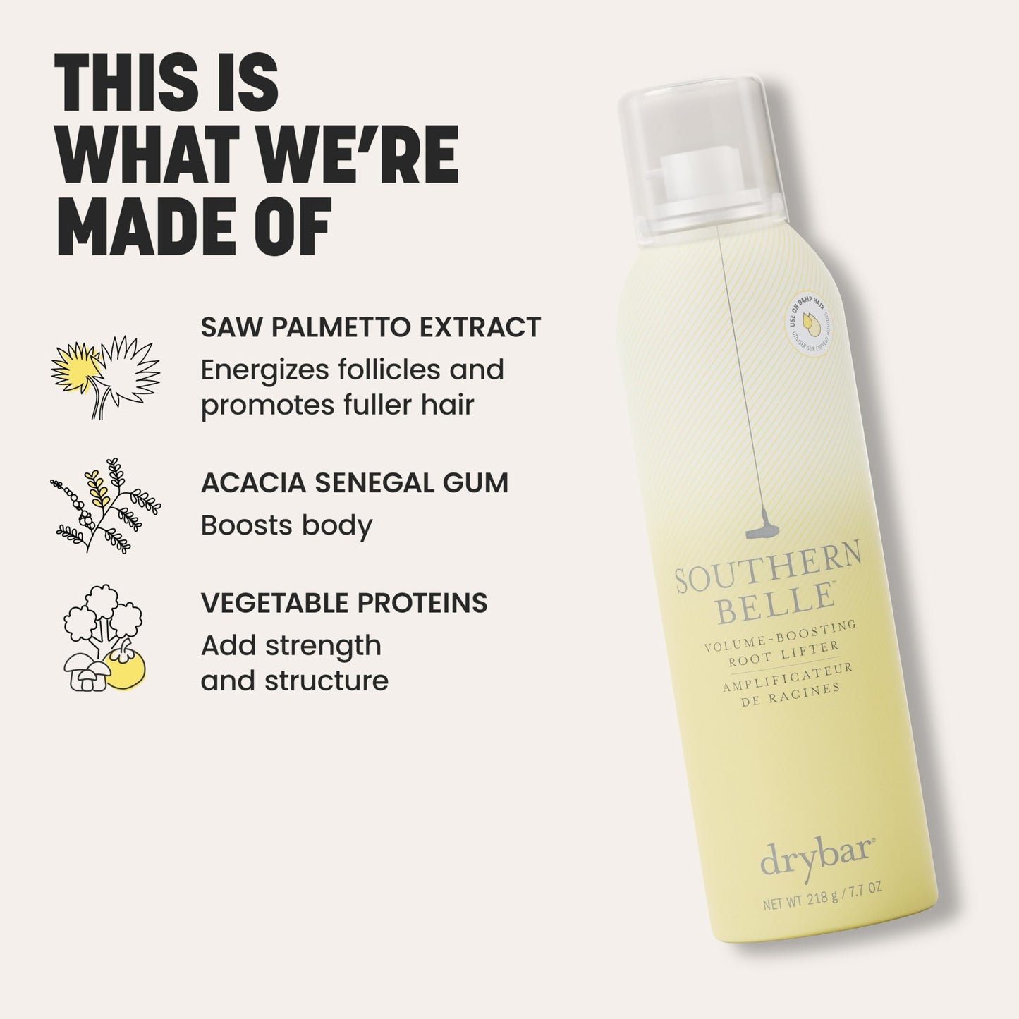 Drybar Southern Belle Volume-Boosting Root-Lifter