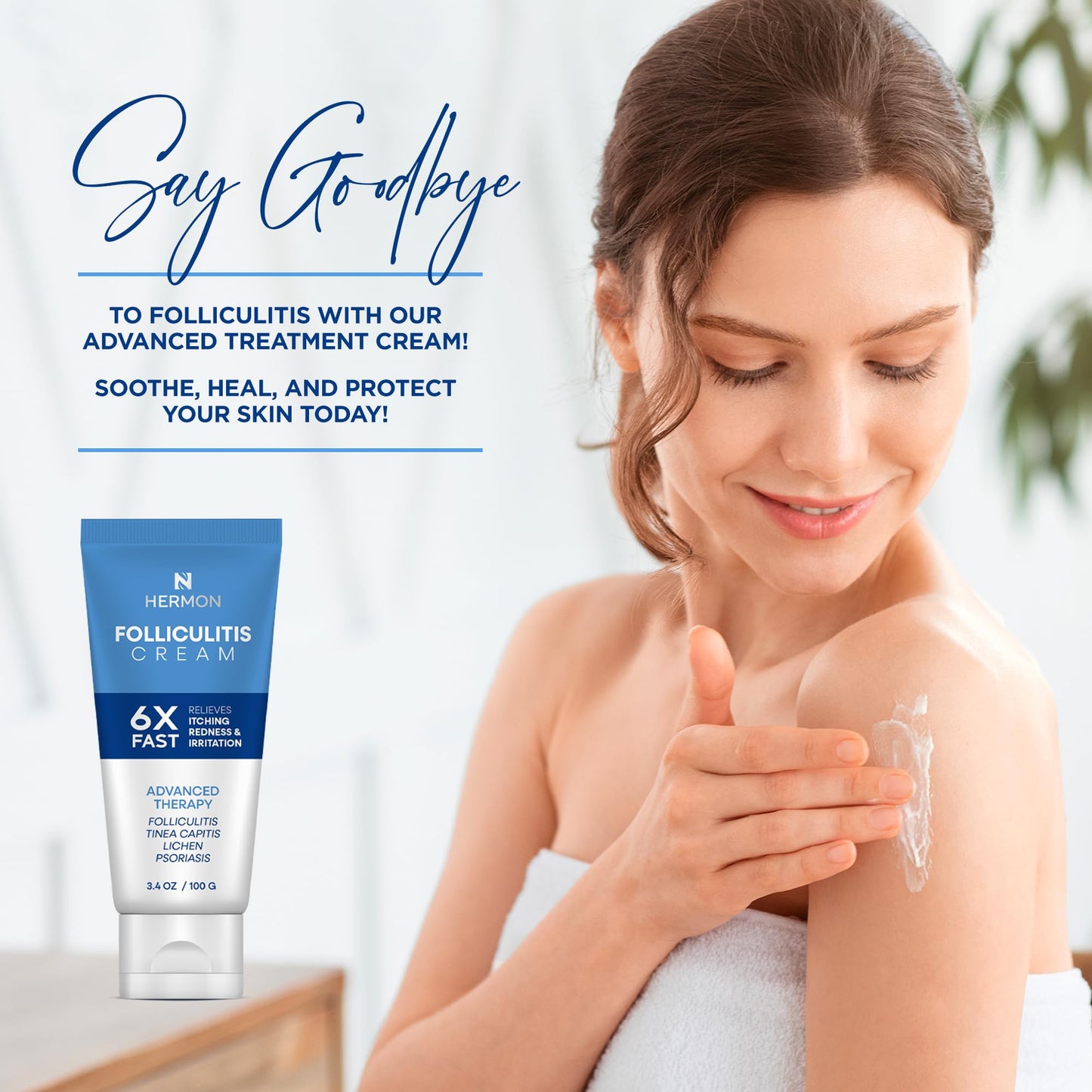 Folliculitis Treatment Cream: Effective Treatment for Folliculitis Scalp Face and Body 100g