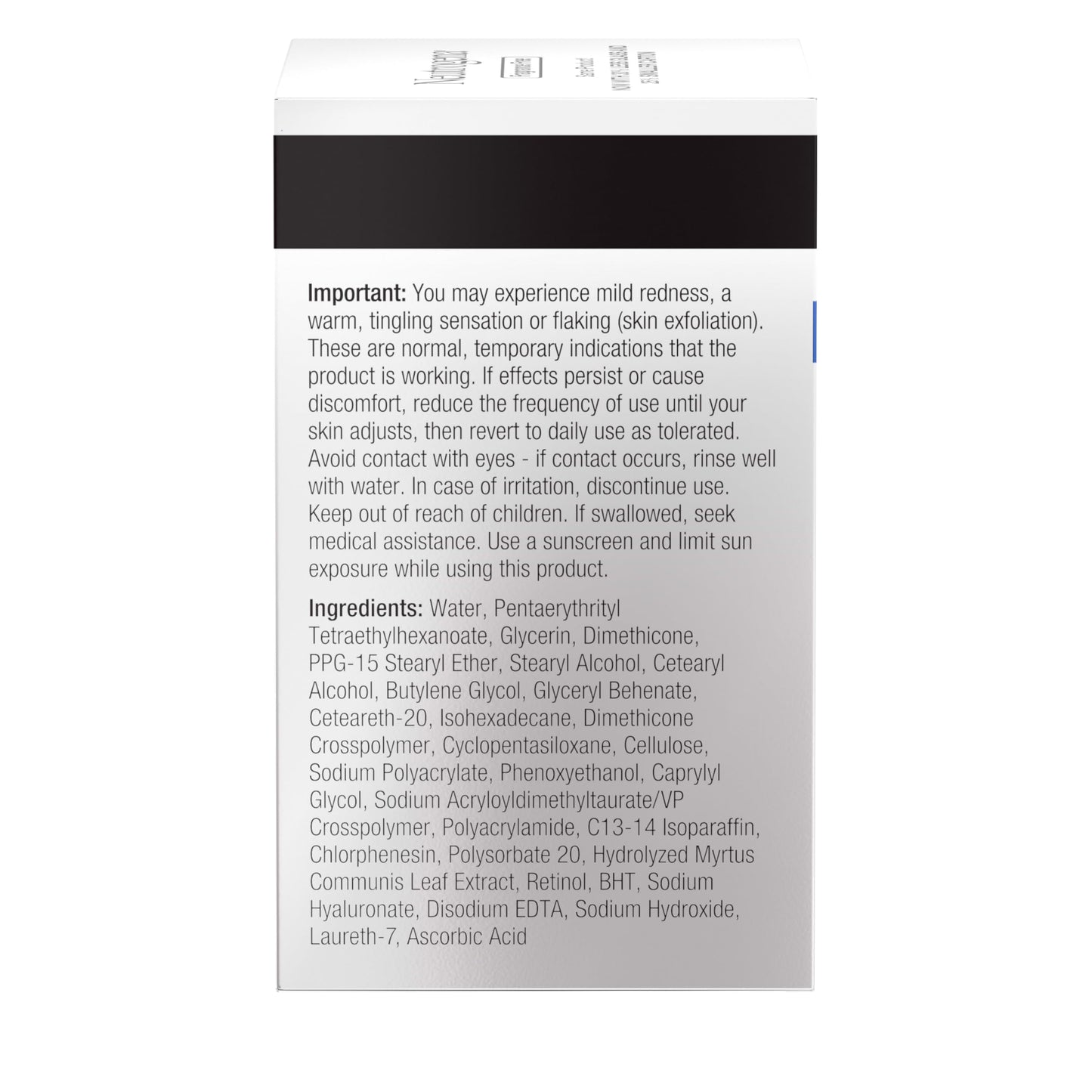 Neutrogena Rapid Wrinkle Repair Retinol Face & Neck Moisturizer with Hyaluronic Acid, Anti-Aging Cream, Fragrance-Free, 1.7 oz