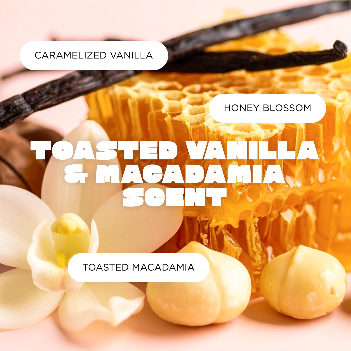 Cake Beauty Finishing Touch Hair & Body Mist, Toasted Vanilla & Macadamia Scent – Fine Fragrance Mist with Aloe & Argan Oil, 6.8 Fl Oz