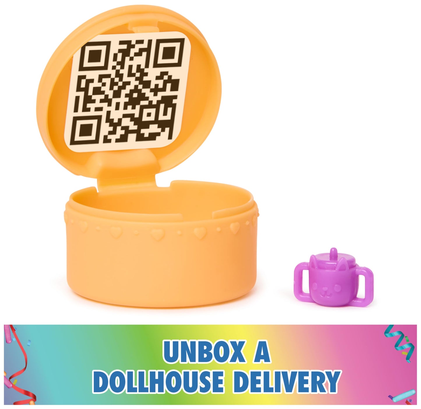 Gabby's Dollhouse Kitty Care Ear Purrfect Playroom – 17-Piece Playset with 4 Figures, Furniture & Accessories for Kids 3+