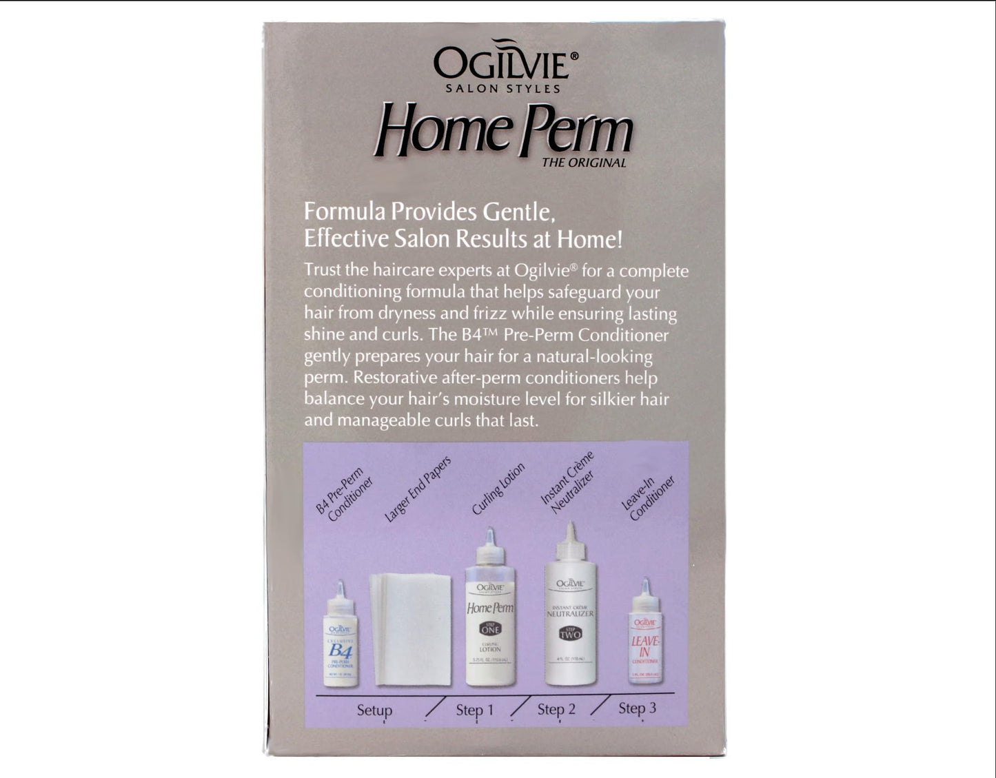 Ogilvie Home Perm For Color Treated Hair, Pack of 3