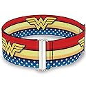 Belt Women's Cinch Wonder Woman Logo Stripe Stars Red Gold Blue White 23 to 44 Inches