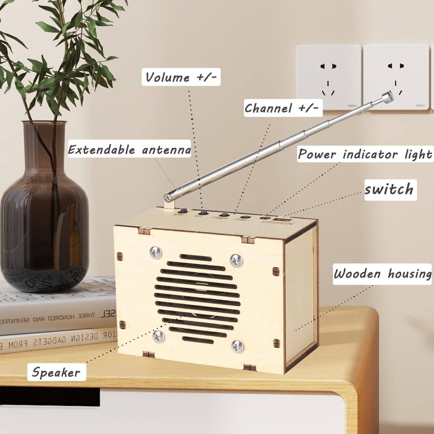 STEM Science Kits for Kids & Teens 8-16 – DIY FM Radio & Snap Circuit Electronics Projects – Educational STEM Toys for Boys & Girls