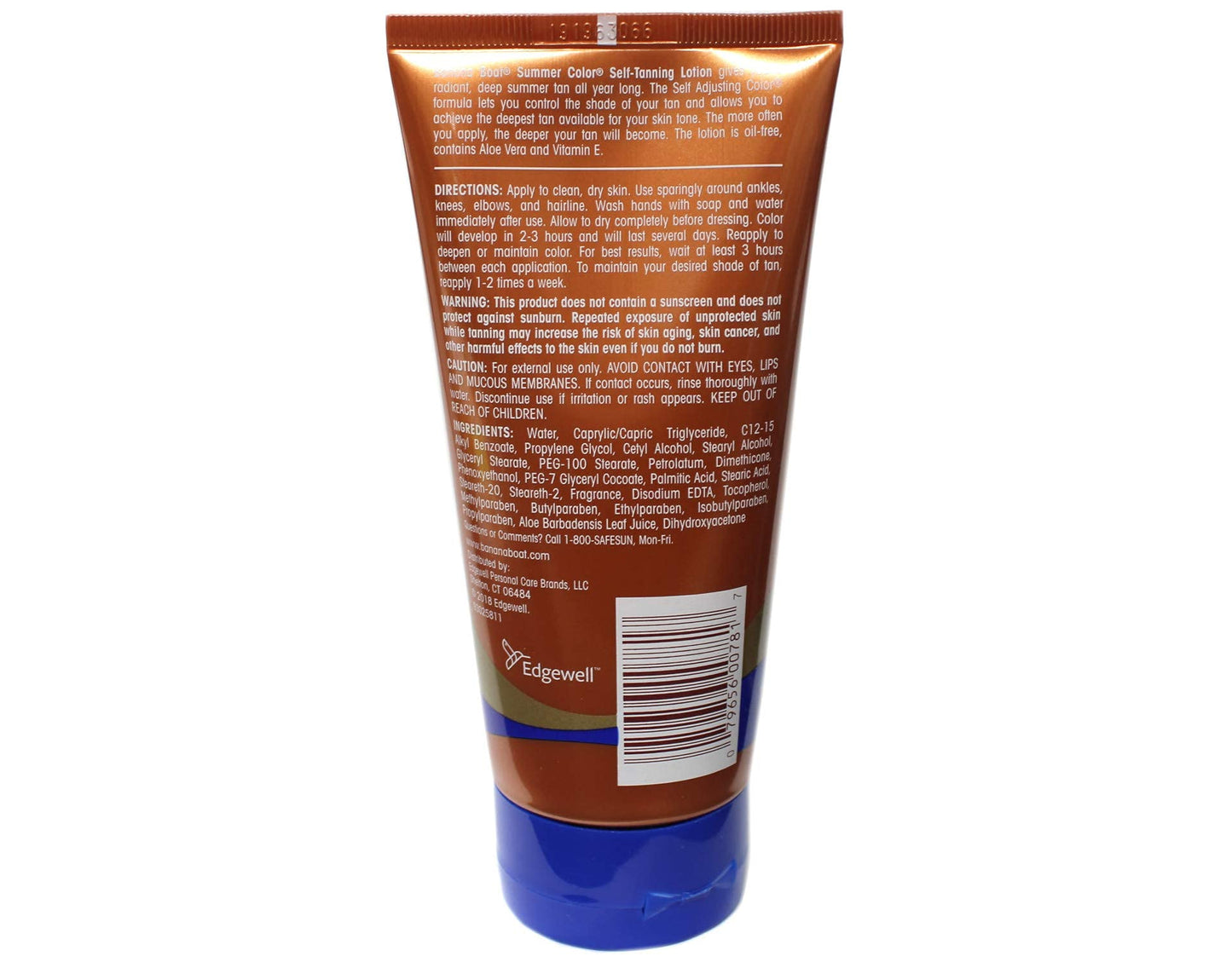 (Pack of 2) Banana Boat Summer Color, Self - Tanning Lotion, 6 fl oz each