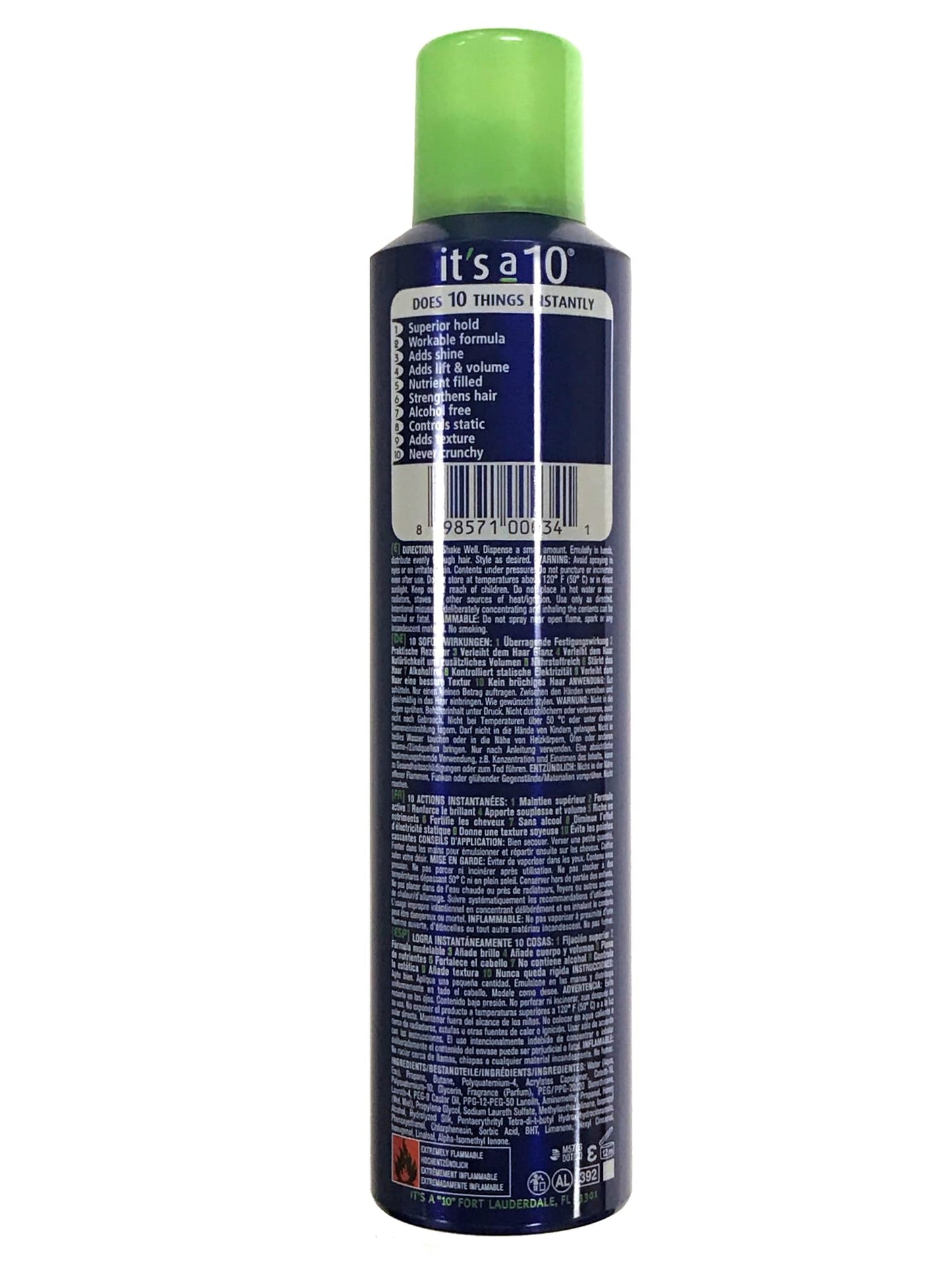 It's a 10 Haircare Miracle Styling Mousse for Unisex, 9 Ounce