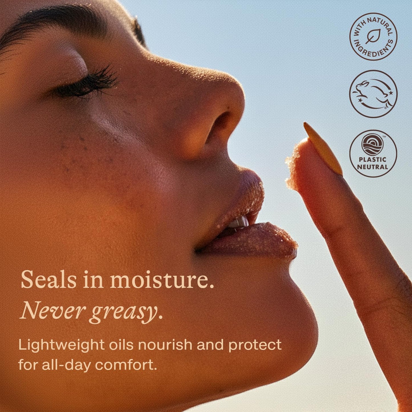 USDA Organic Vanilla Lip Scrub โ Moisturizing Sugar Exfoliator for Dry Lips, Smooth Lips, Natural Ingredients, USA Made, Gift Size