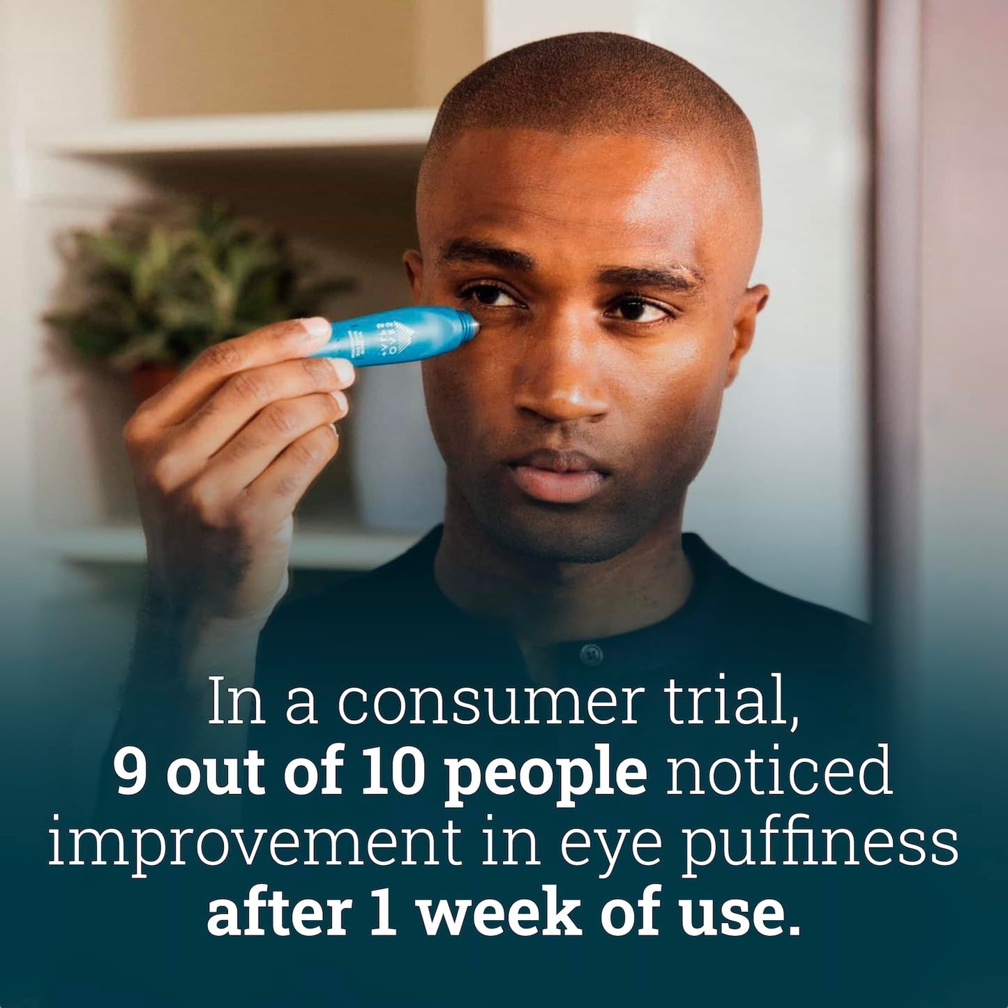 Oars + Alps Wake Up Eye Roller - Depuff, Smooth Fine Lines & Refresh Skin with Caffeine & Aloe Vera, Dermatologist Tested, 0.5 oz