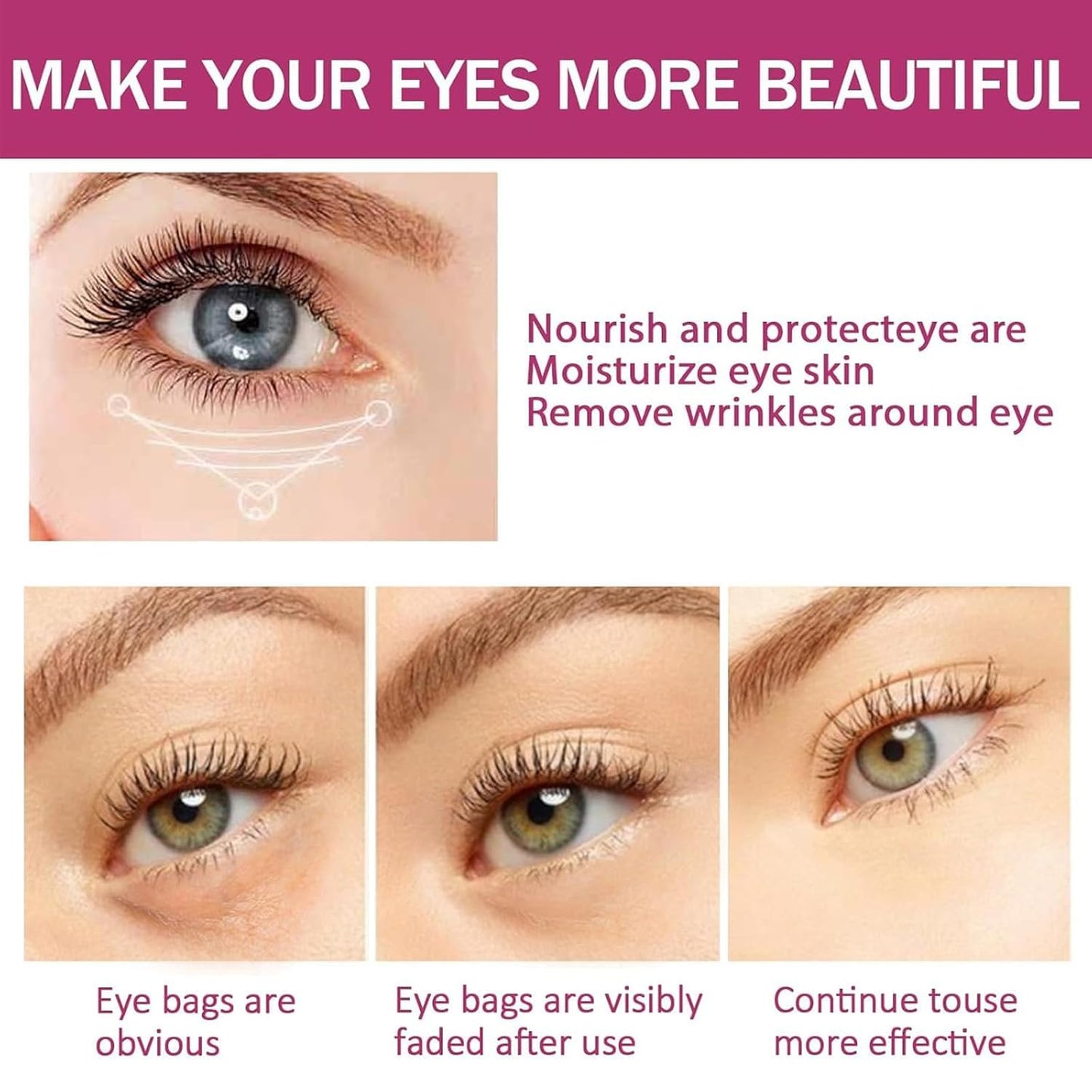 OSFRIAGE Calcium Multi Balm 2PCS – Collagen Moisturizing Stick for Eyes, Neck & Face, Intensive Repair & Hydration Cream