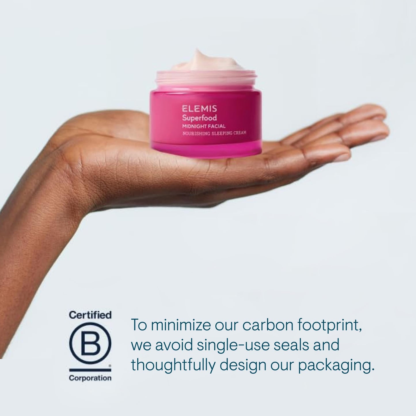 ELEMIS Superfood Midnight Facial - Overnight Hydrating Gel Cream with Prebiotics, Vitamin C, Camu Camu & Omega-Rich Night Moisturizer, 50ml