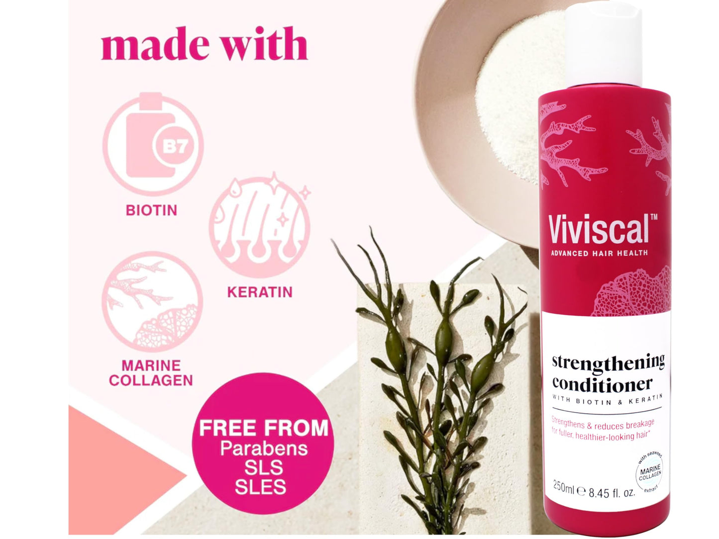 Viviscal Gorgeous Growth Densifying Conditioner to: 250 ml (Pack of 1)