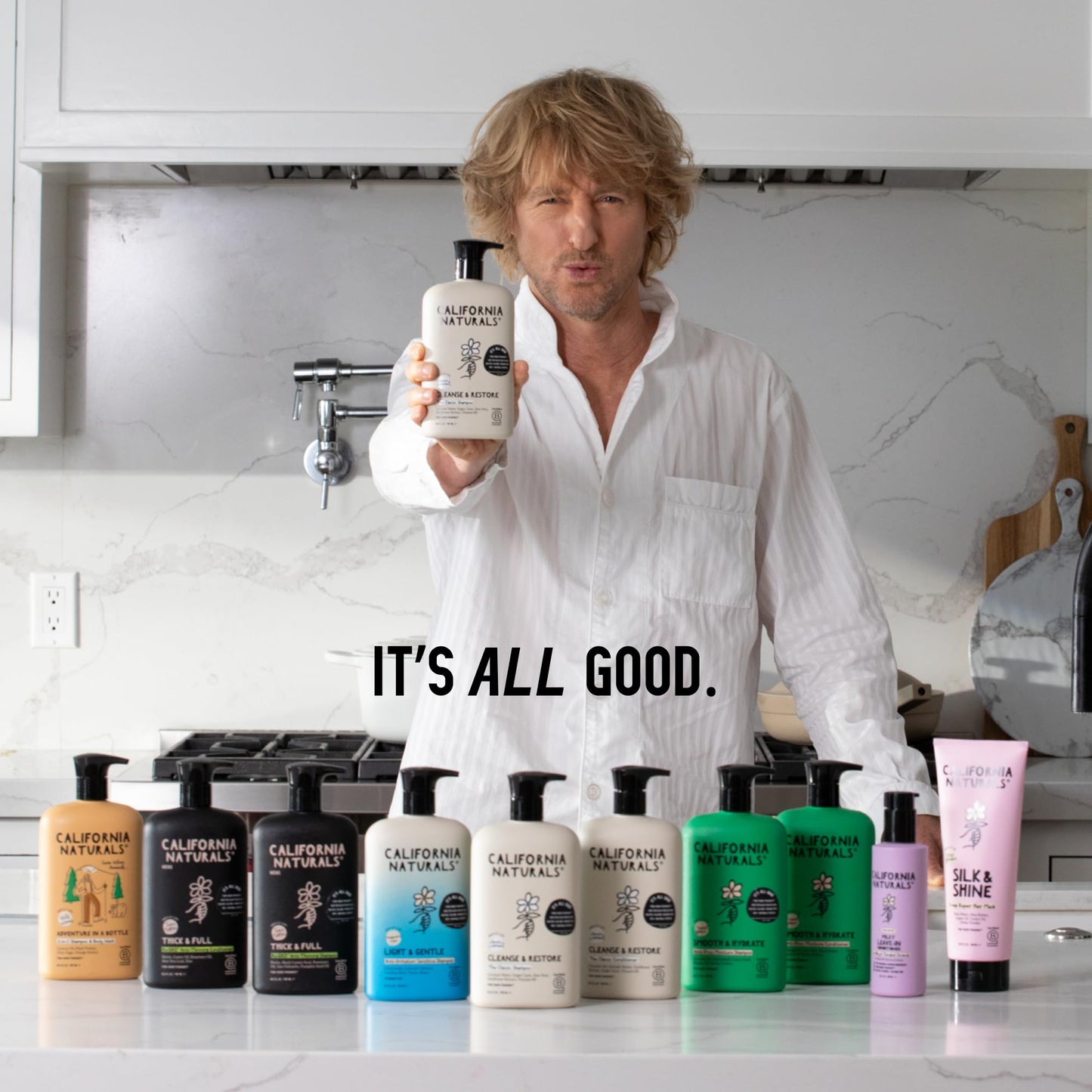 California Naturals Coconut Shampoo & Conditioner Set, 20 Fl Oz (Pack of 2) | Natural, Vegan, Sulfate, Paraben & Silicone Free | All Hair Types