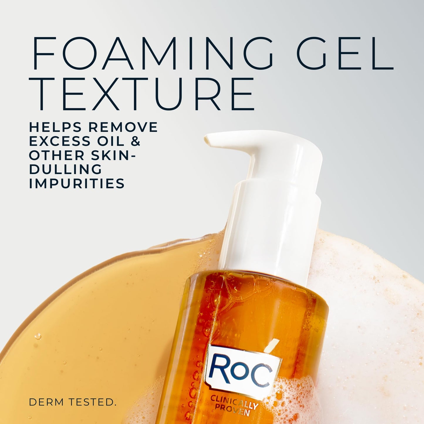 RoC Multi Correxion Revive + Glow Vitamin C Gel Cleanser – Face Wash with Glycolic Acid, Paraben & Sulfate-Free, 6 oz Skincare