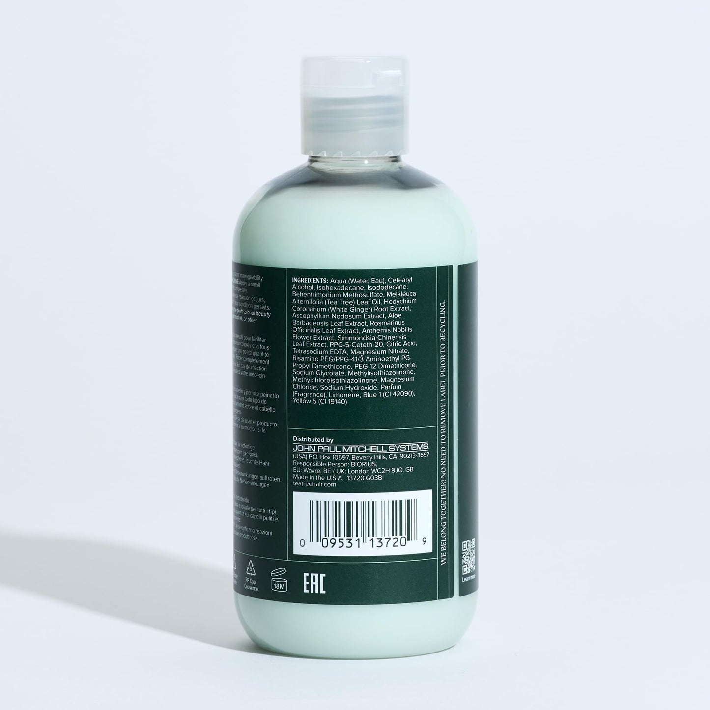 Tea Tree Special Conditioner, Detangles, Smooths + Softens, For All Hair Types, 10.14 fl. oz.