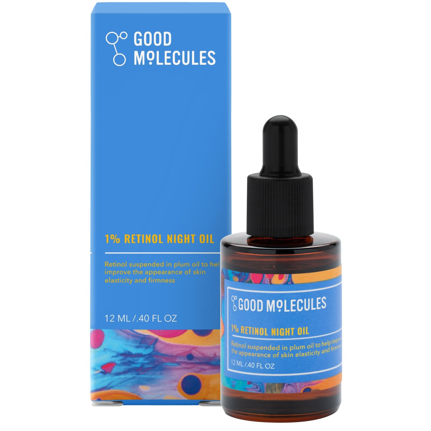 Good Molecules 1% Retinol Night Oil with Rosehip – Anti-Aging Face Oil for Fine Lines, Wrinkles, Firming & Moisturizing Skin Care