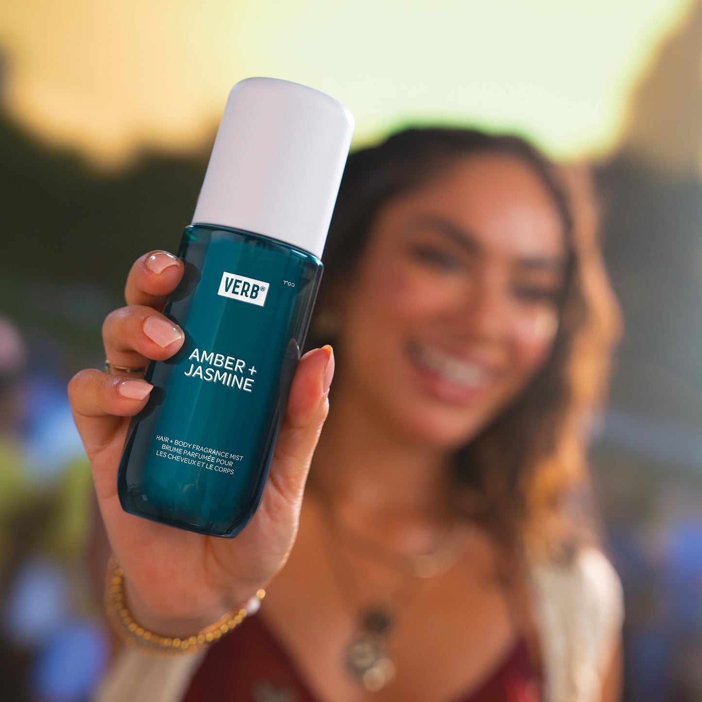 VERB Hair and Body Mist - Fragrance Amber & Jasmine Travel Size, 1 oz