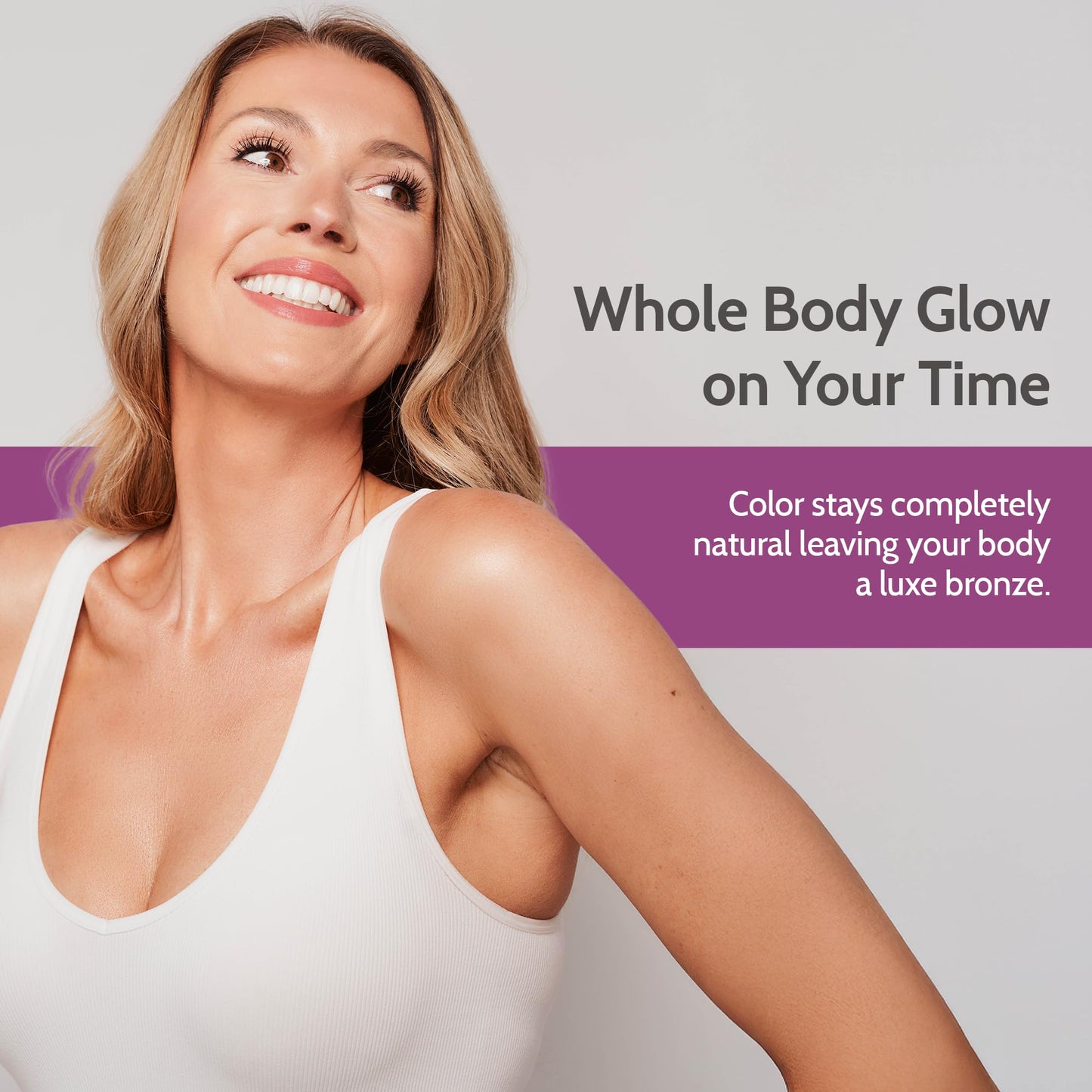 Fake Bake Flawless Darker Self-Tanning Liquid – Streak-Free, Long-Lasting Sunless Tanner for All Skin Tones with Mitt & Black Coconut Scent, 6 oz