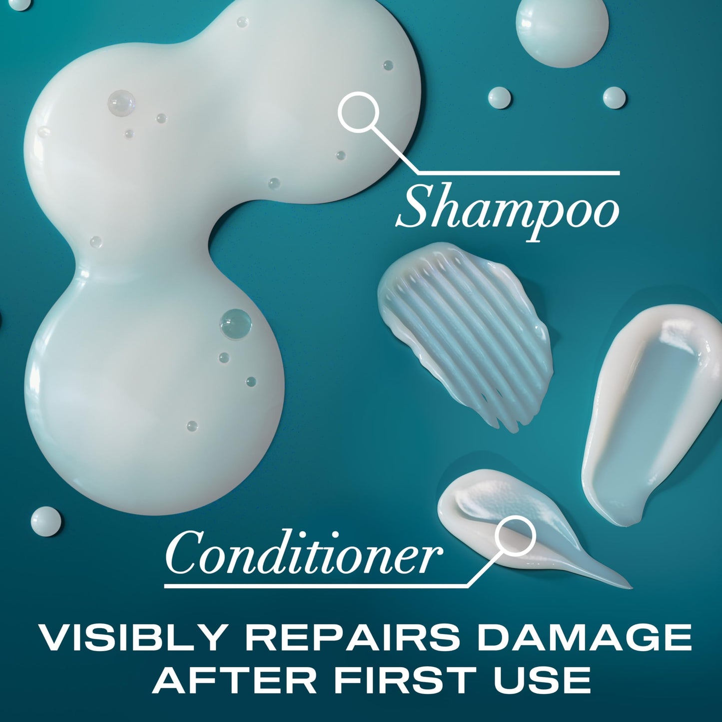 OGX Renewing + Argan Oil of Morocco Shampoo & Conditioner Set, 25.4 fl oz Each, Strengthens & Repairs Dry, Damaged Hair, Paraben & Sulfate Free