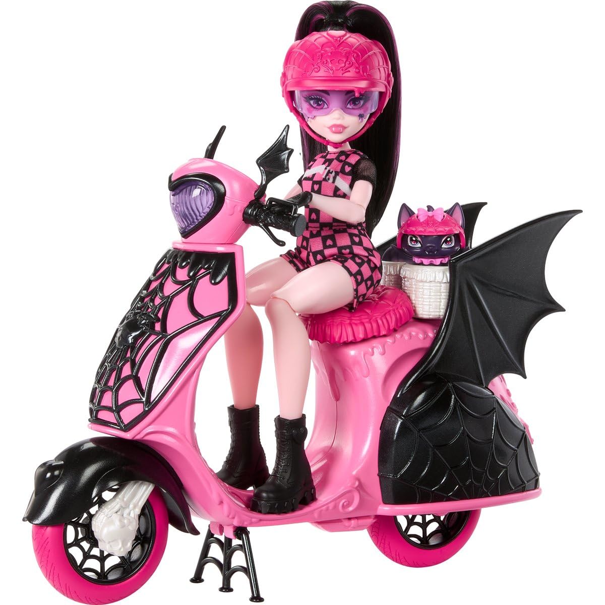 Draculaura and his Scooter Monster hig
