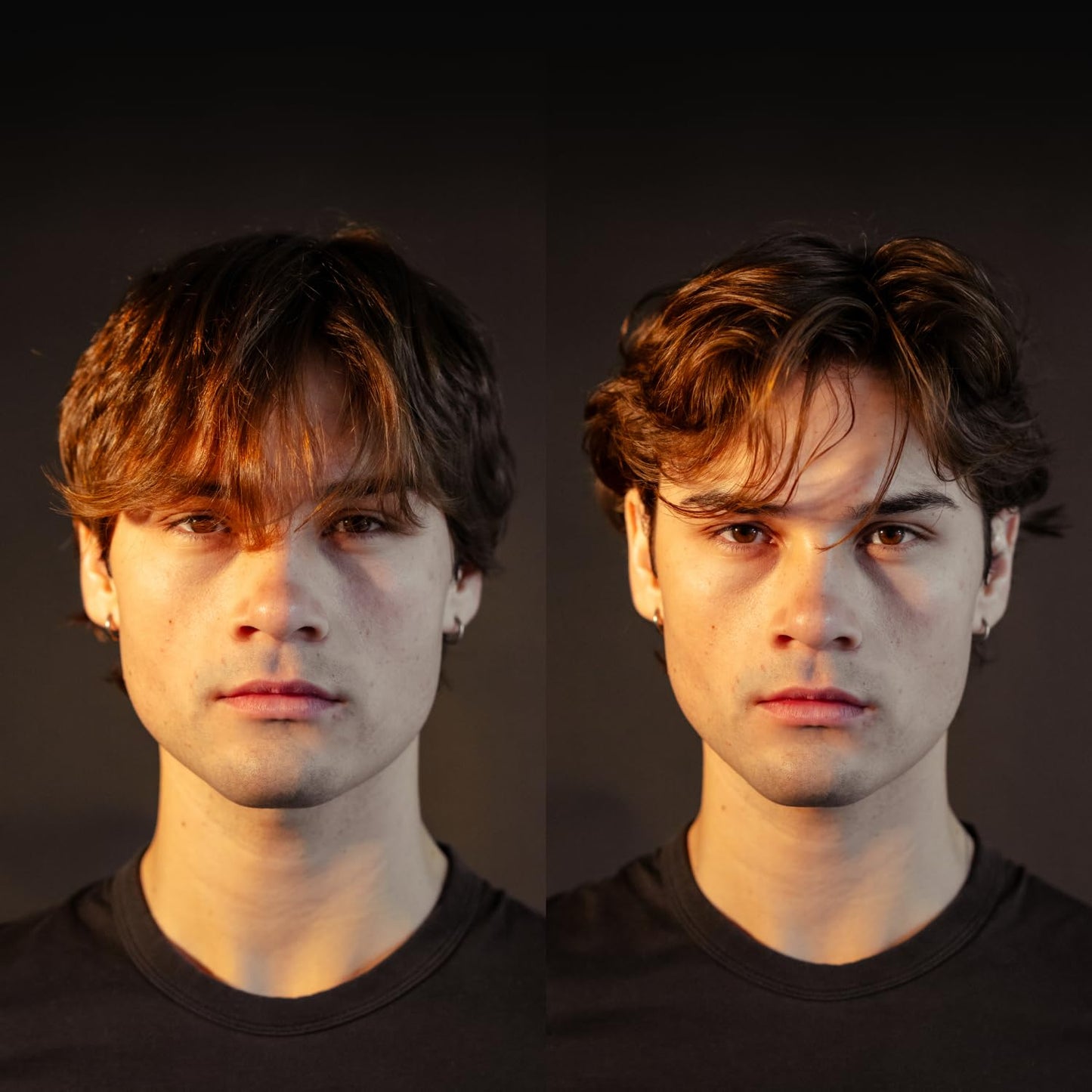 BASED Hair Clay for Men - Strong Hold & Low Shine Texturizing Styling Clay for Medium, Thick, Straight & Wavy Hair - Santal Sandalwood, 3oz