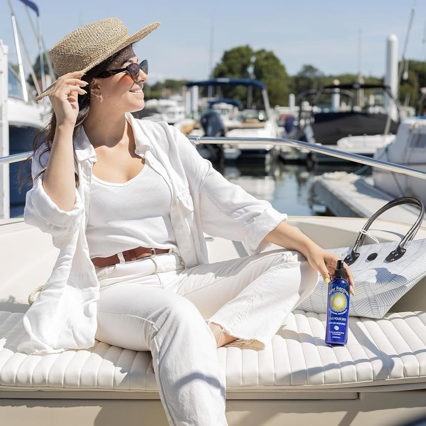 Solar Recover After Sun Moisturizing Spray 12oz – Hydrating Body & Face Mist with Vitamin E & Calendula, 2460 Sprays, Made in USA