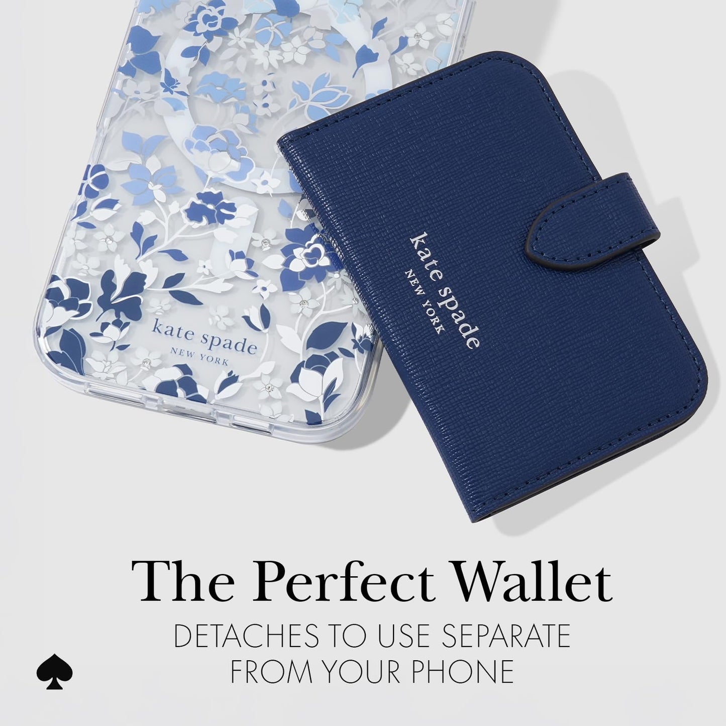 kate spade new york Magnetic Phone Wallet, Navy