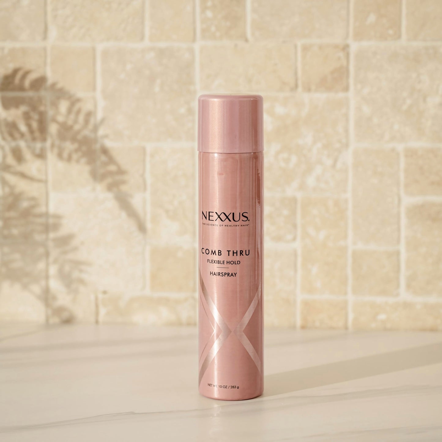 Nexxus Comb Thru Flexible Hold Hair Spray, Brushable Finish, 72H Humidity Shield, 10 oz