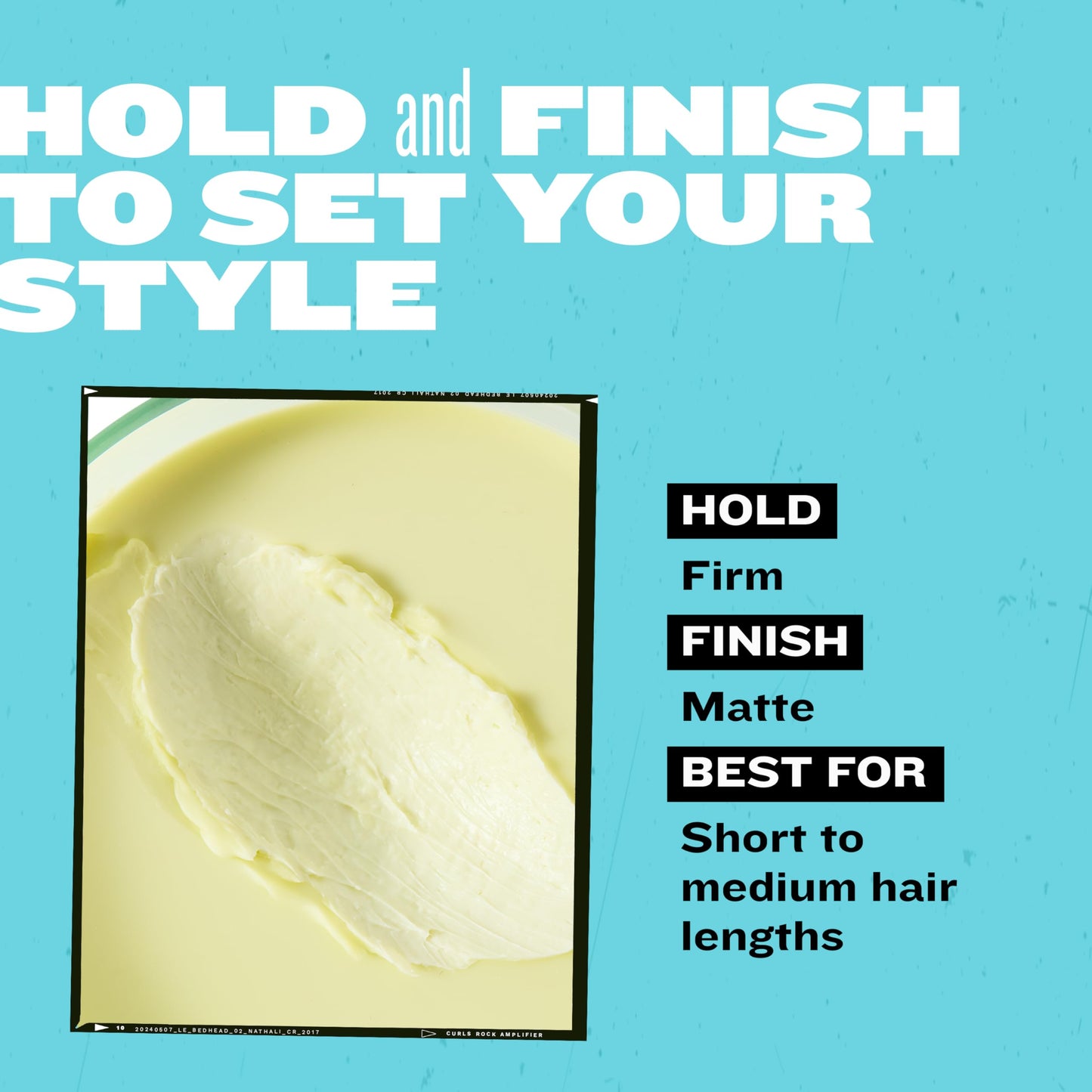 TIGI Bed Head Manipulator Matte Hair Wax Paste with Strong Hold 2.01 oz