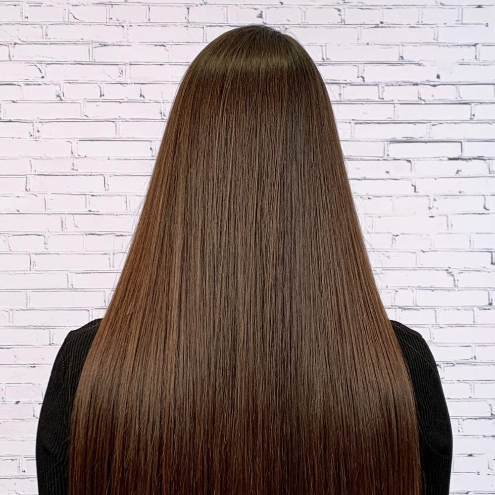 RUSK Designer Collection Thermal Flat Iron Spray with Argan Oil, Micro-Fine Spray, Eliminates Frizz, Leaves Hair Smooth and Sleek, 8 fl. oz