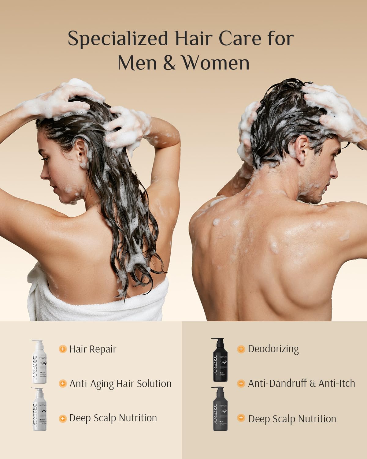 DR ZERO NEOLOGY Hair Growth Conditioner for Women, 13.5 oz – Volumizing & Thickening Formula with Redensyl, Anti Hair Loss & Regrowth Treatment