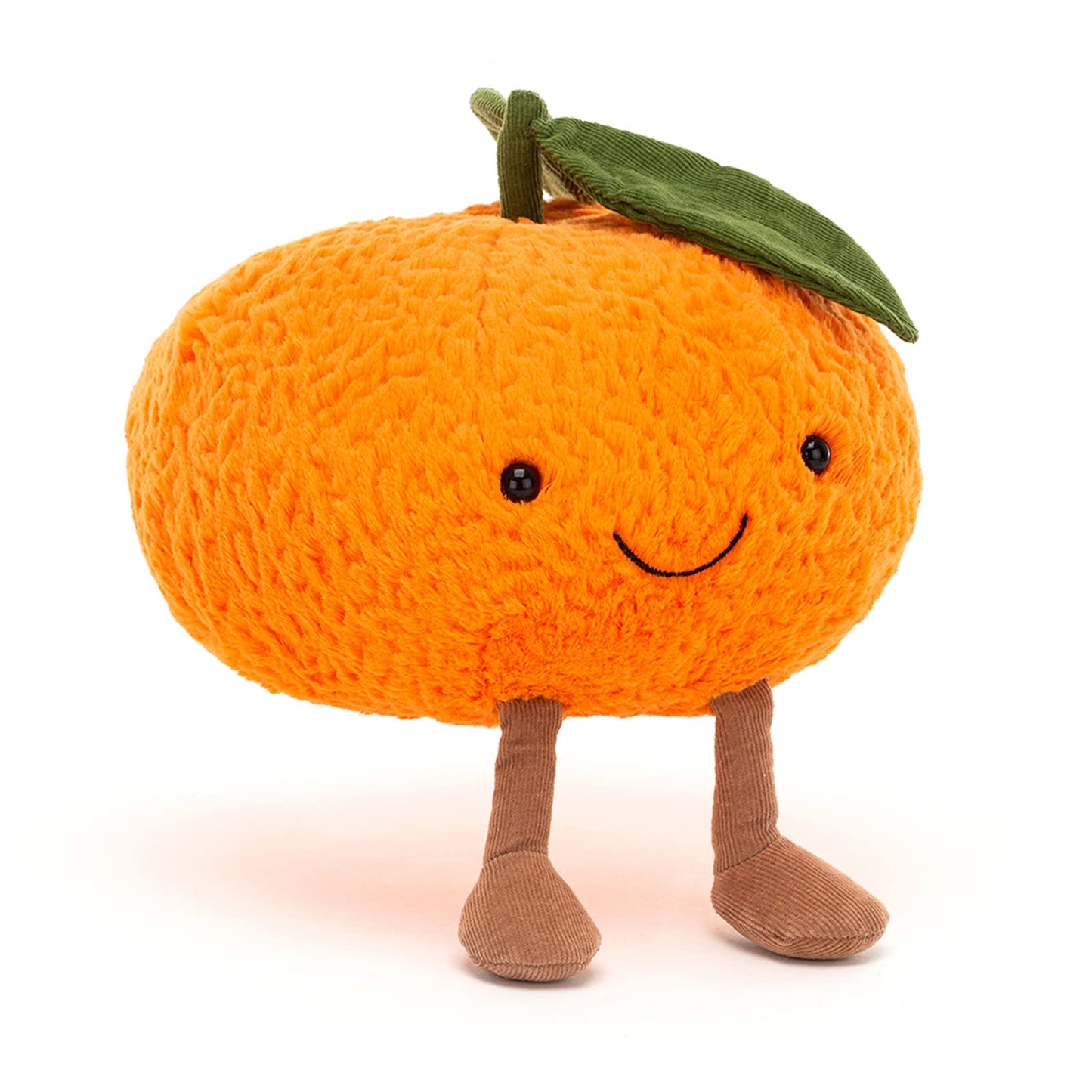 Jellycat Amuseables Clementine Stuffed Toy, Small 5 inches - Fruit Plush - Fun Gift Idea