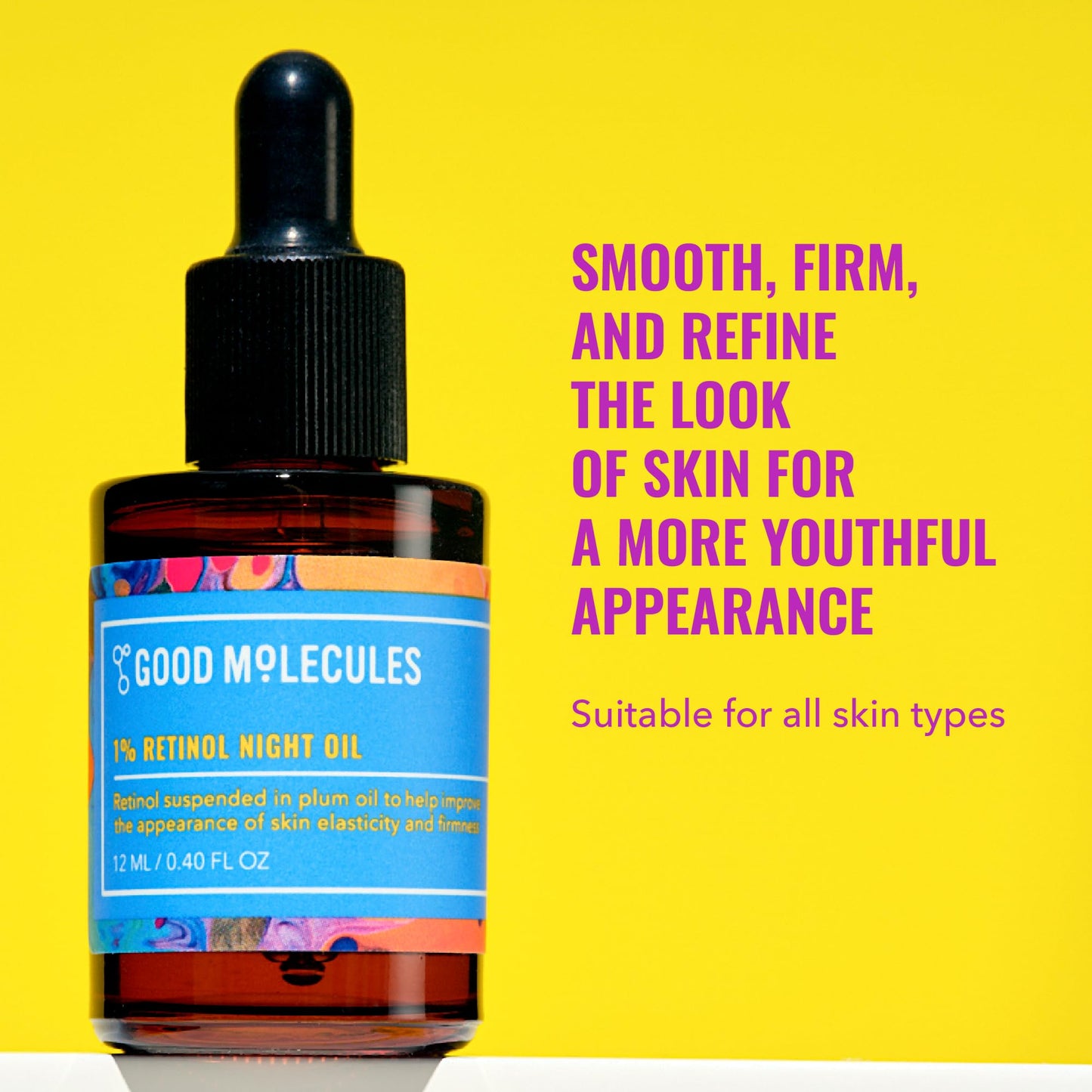 Good Molecules 1% Retinol Night Oil with Rosehip – Anti-Aging Face Oil for Fine Lines, Wrinkles, Firming & Moisturizing Skin Care