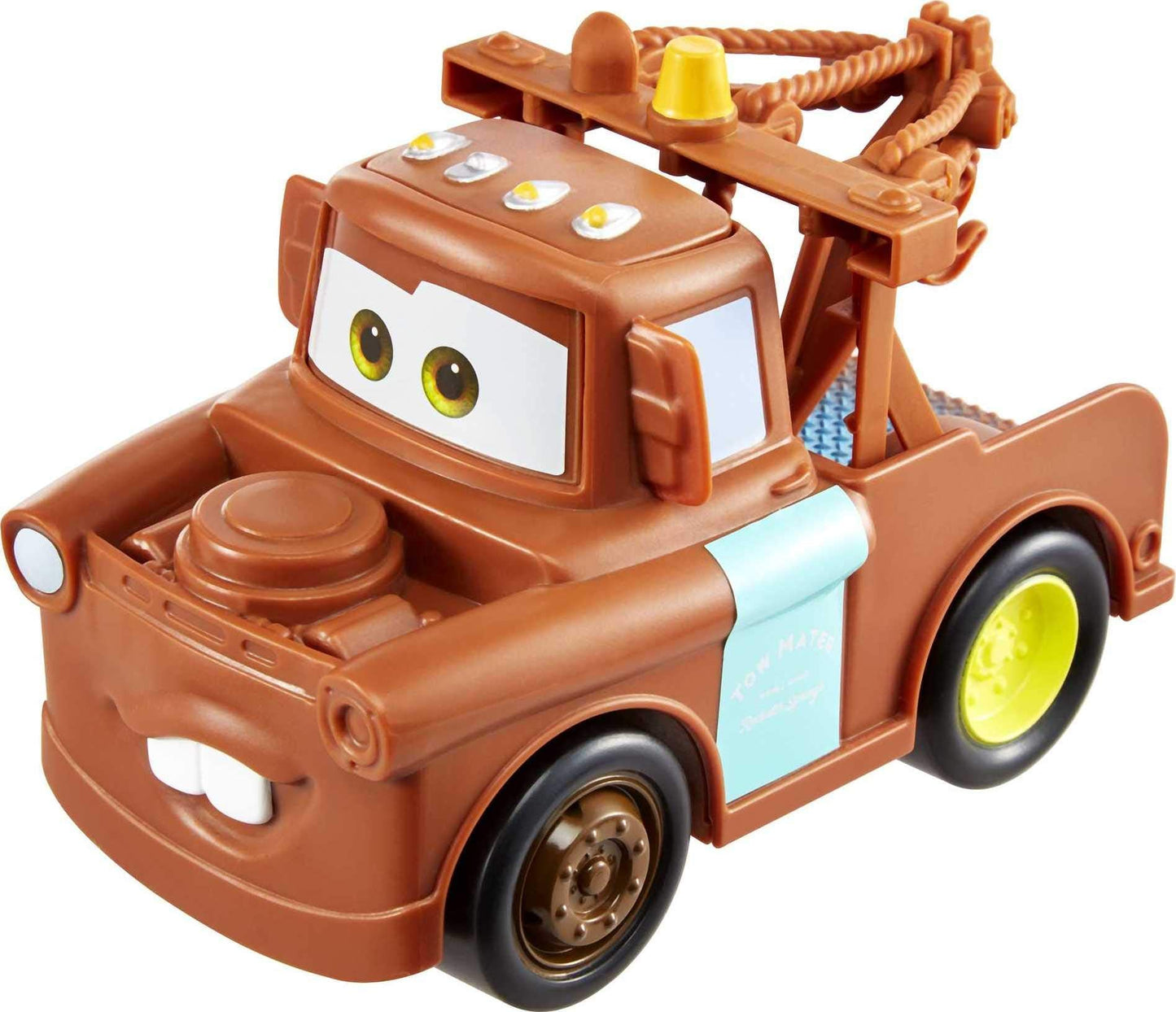 Disney Cars Talkers Mater 5.5" Vehicle with Movie Sounds – Authentic Tow Truck Toy, Fun Gift for Kids 3+